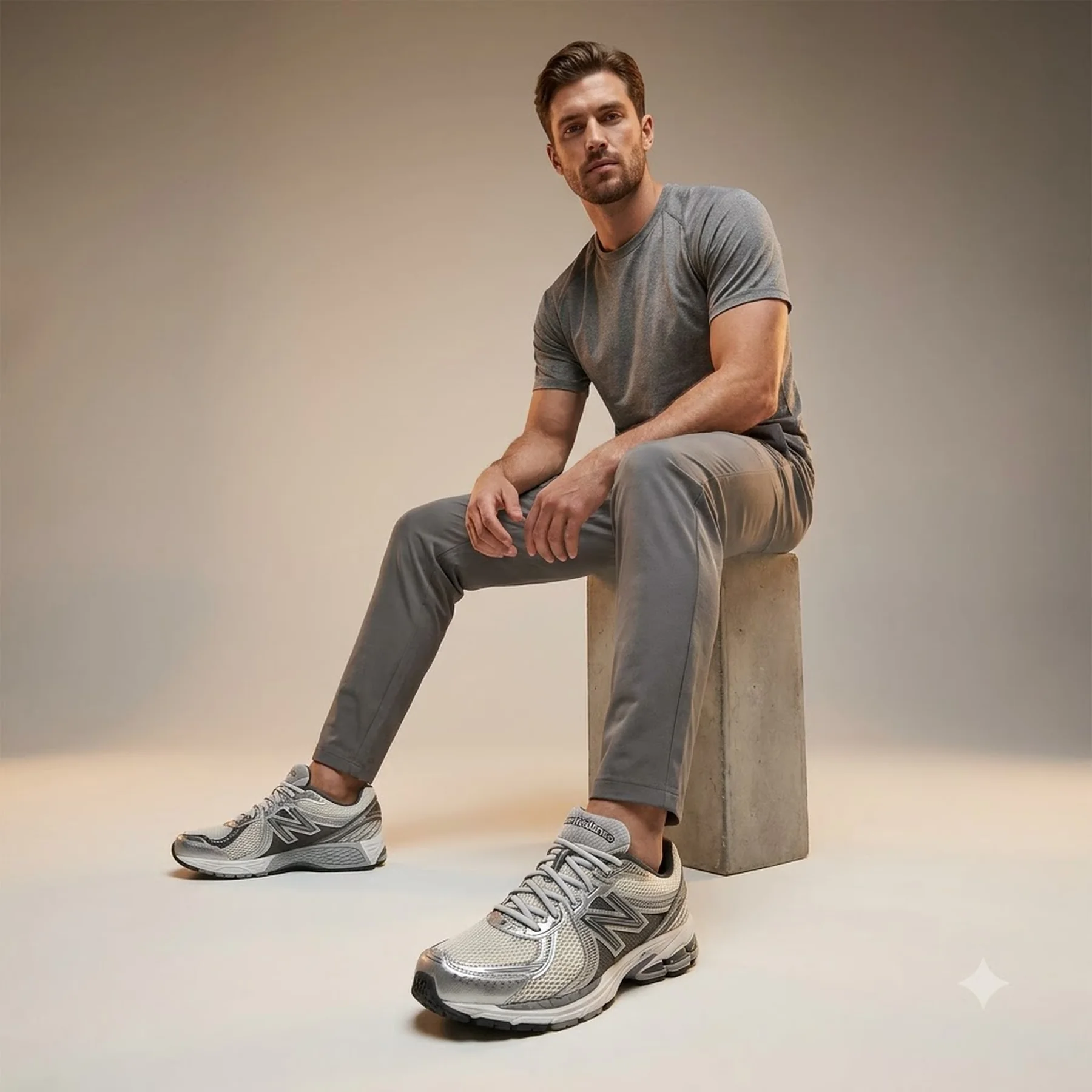 Кросівки чоловічі New Balance 860v2 'Sea Salt Harbor Grey'