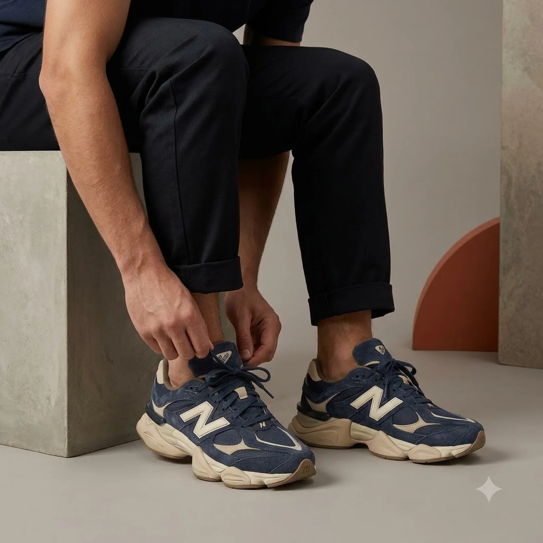 Кросівки чоловічі New Balance 9060 'Vintage Indigo'