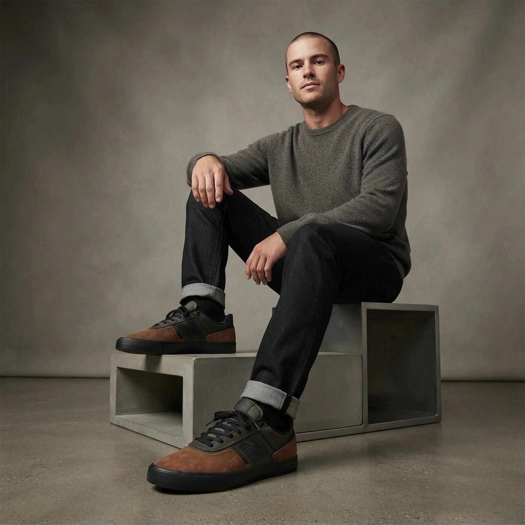 Кросівки чоловічі New Balance Jamie Foy X Numeric 306 'Brown Black' (NM306NBB)