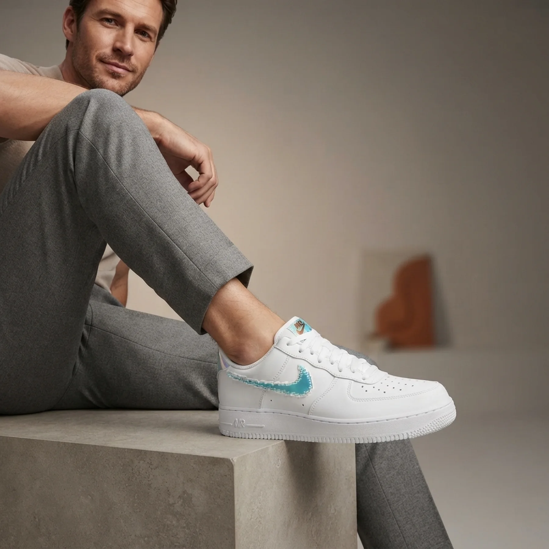 Кросівки чоловічі Nike Air Force 1 '07 Lv8 (CV1699-100)