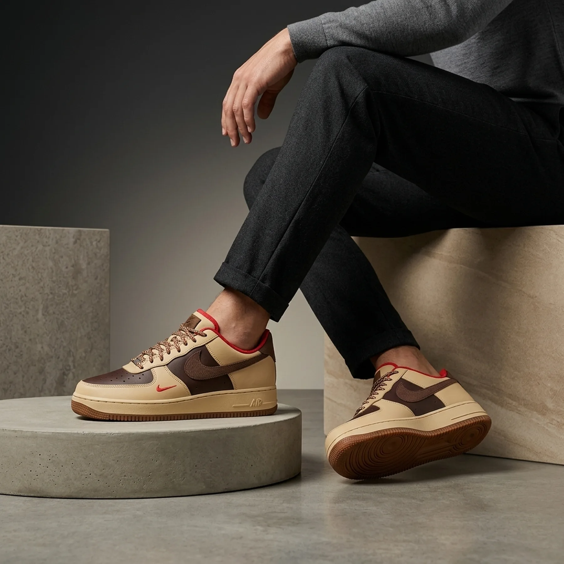 Кросівки чоловічі Nike Air Force 1 Low '07 Cordura (HQ3822-001)
