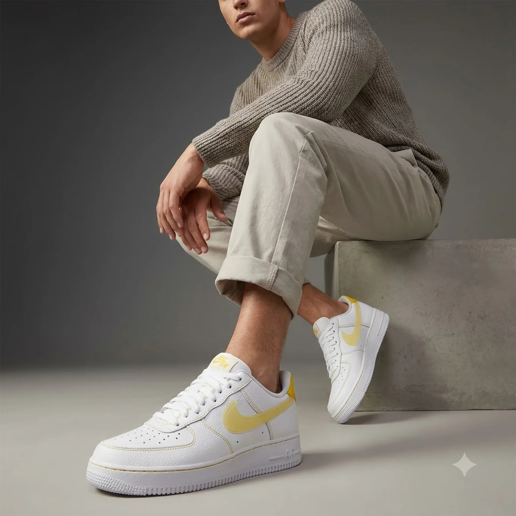 Кросівки чоловічі Nike Air Force 1 Low Jumbo (DV3505-101)