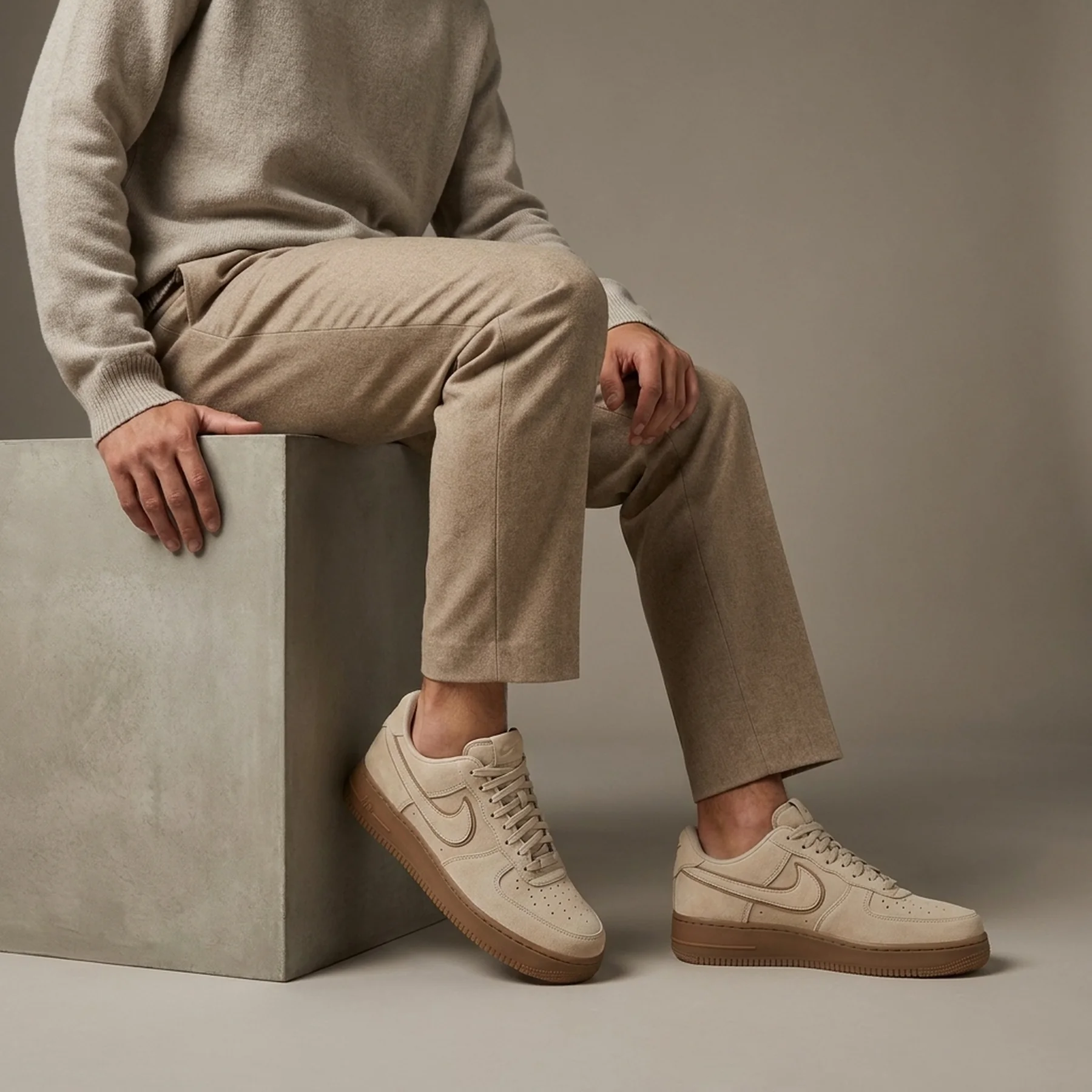 Кросівки чоловічі Nike Air Force 1 Low Luxe (HV2531-100)