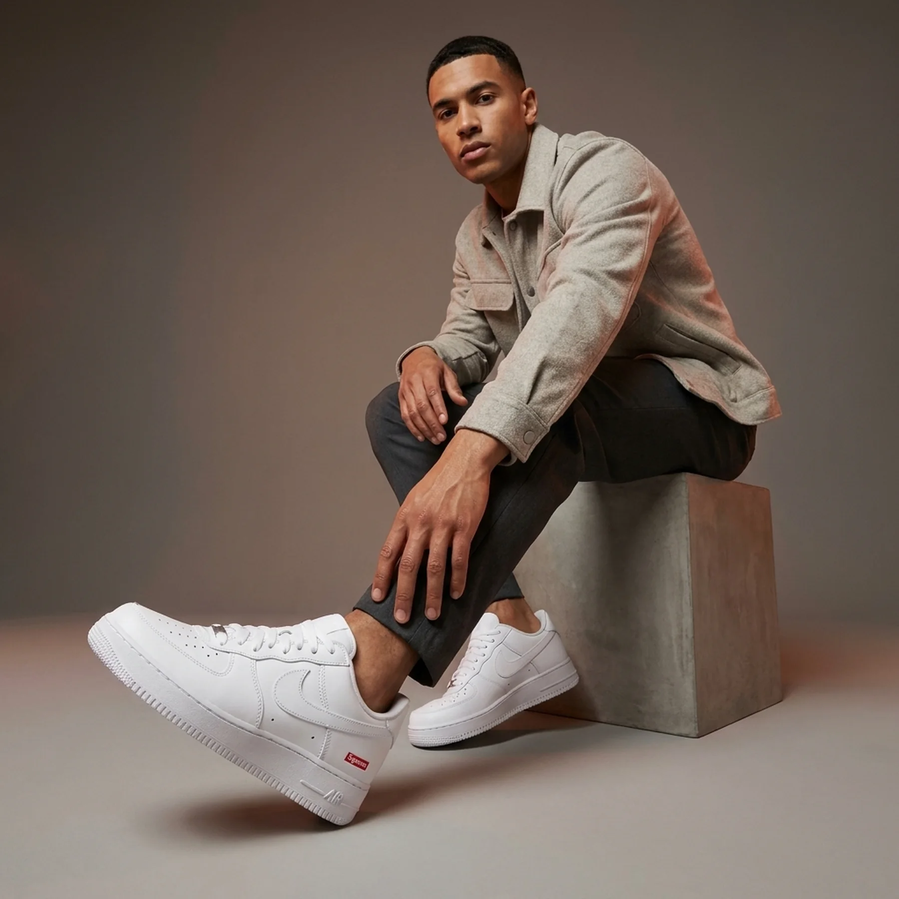 Кросівки чоловічі Nike Air Force 1 Low Supreme (CU9225-100)