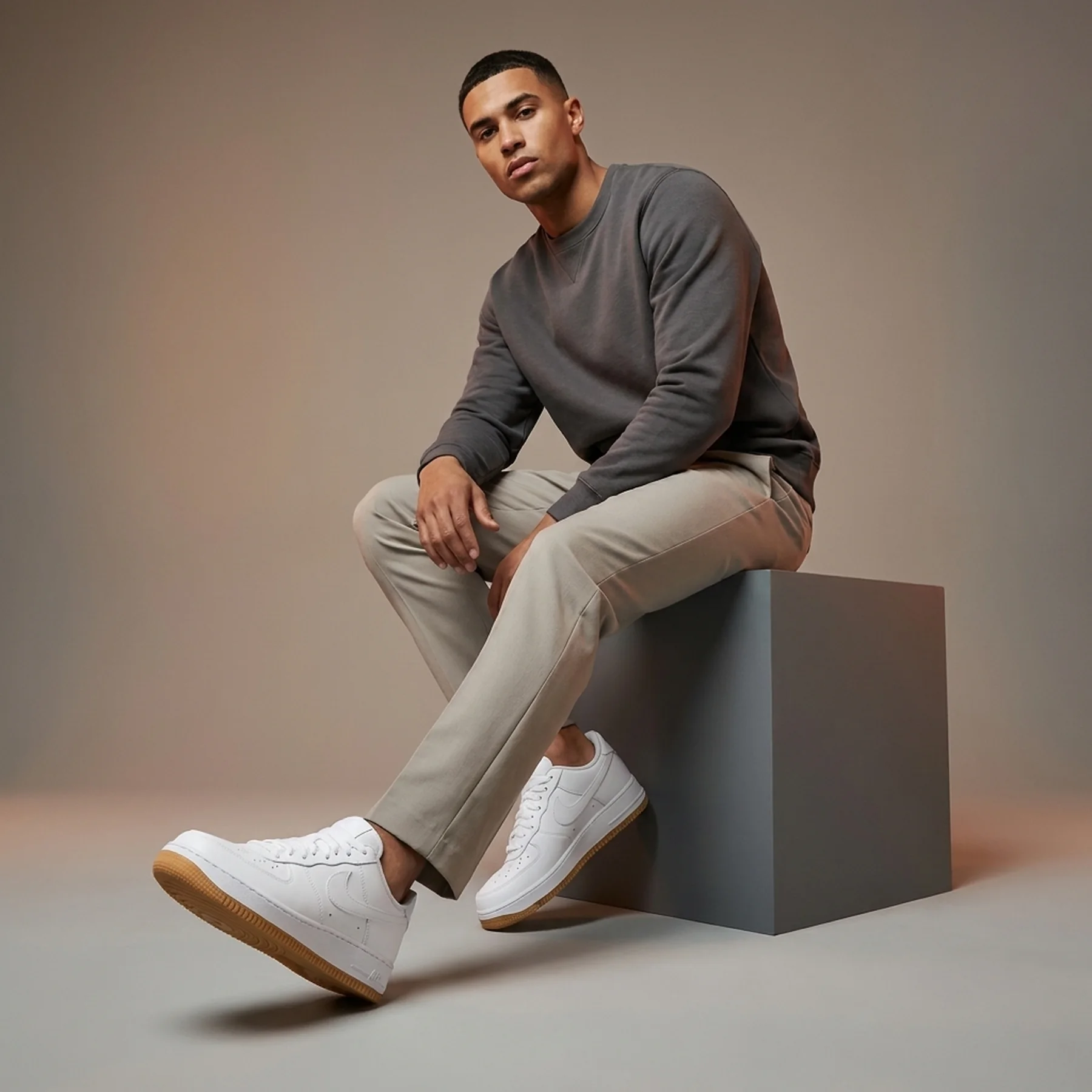 Кросівки чоловічі Nike Air Force 1 Low White Gum (DJ2739-100)