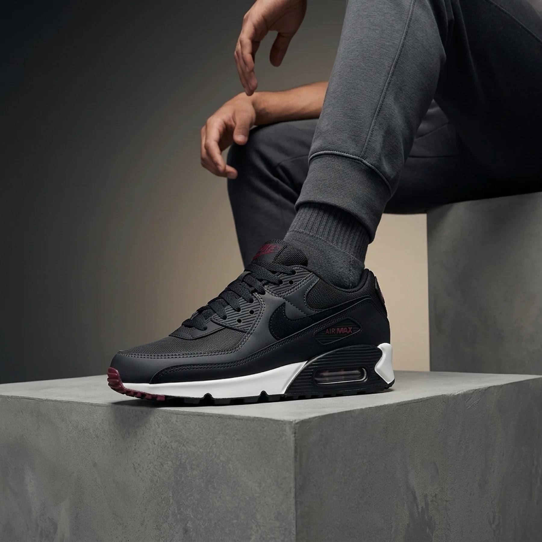 Кросівки чоловічі Nike Air Max 90 Black (DQ4071-001)