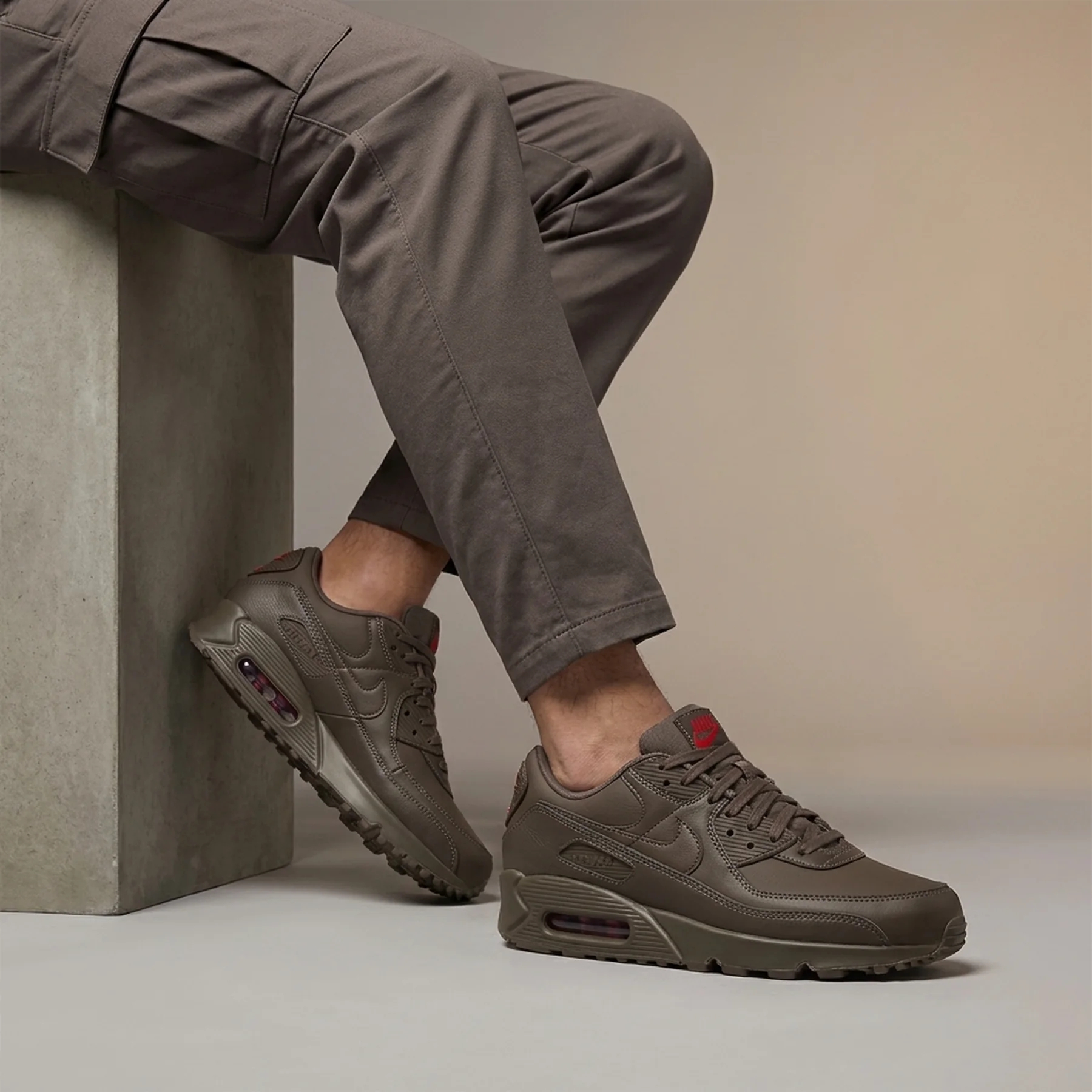 Кросівки чоловічі Nike Air Max 90 Ess+ Brown (IH2063-201)