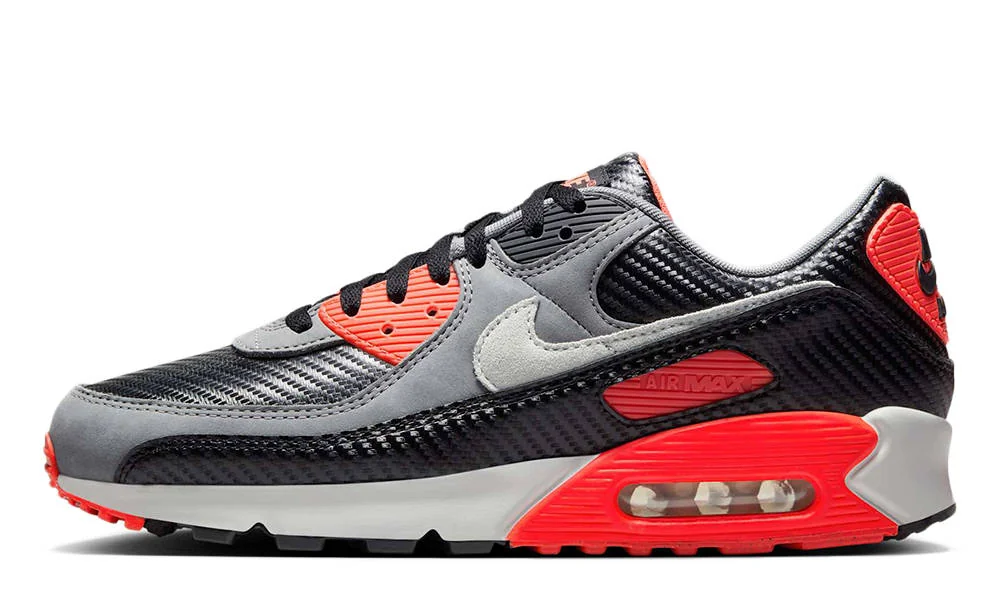 Кросівки чоловічі Nike Air Max 90 Prm Black/Grey (HM9432-001)