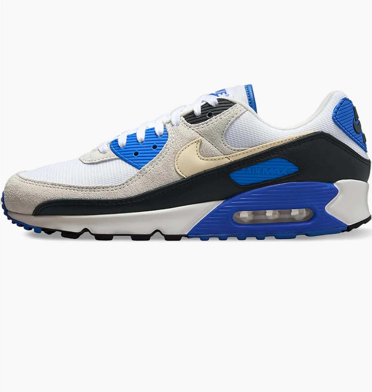 Кросівки чоловічі Nike Air Max 90 Prm Grey/White (HF3449-100)