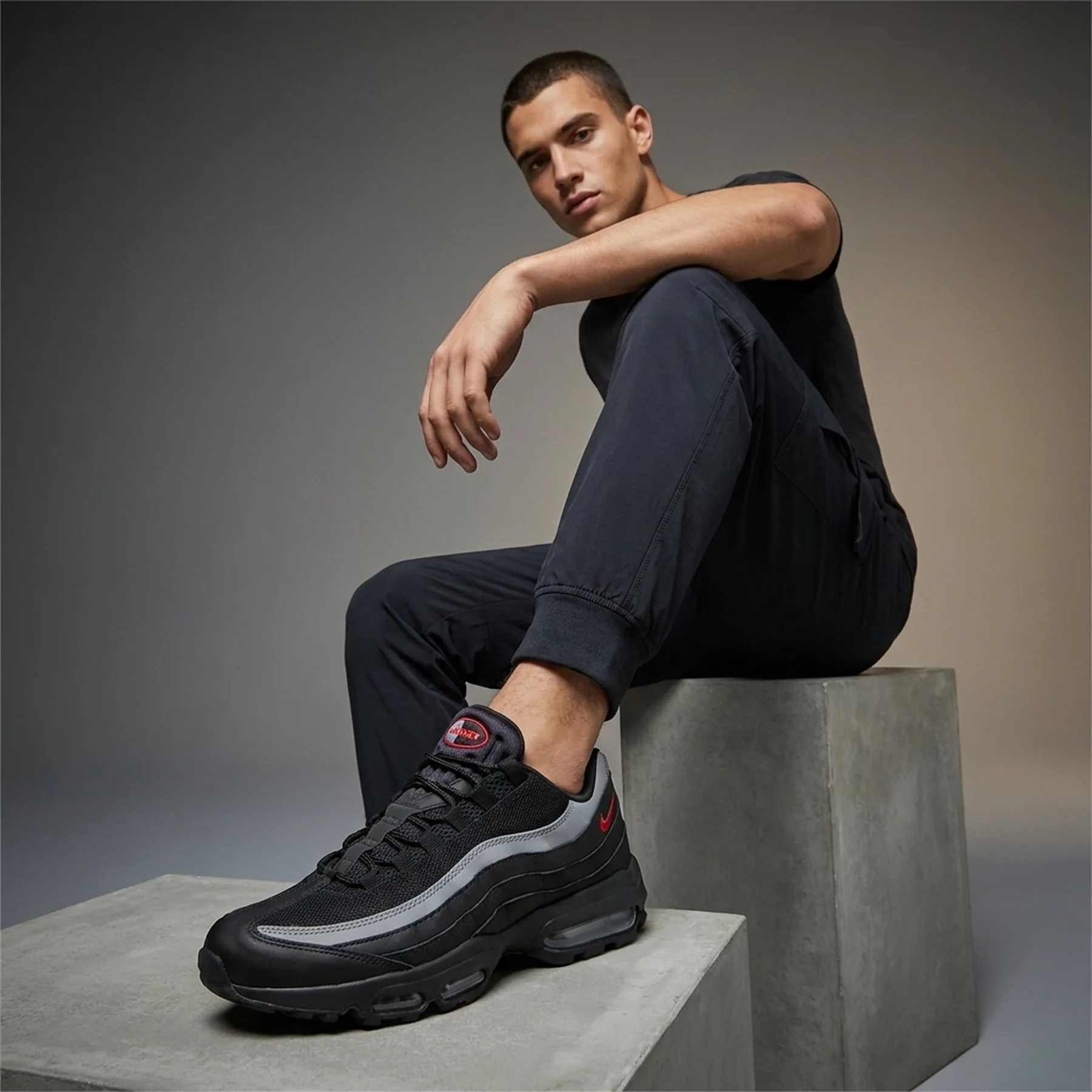 Кросівки чоловічі Nike Air Max 95 Ultra Black (FN7802-001)