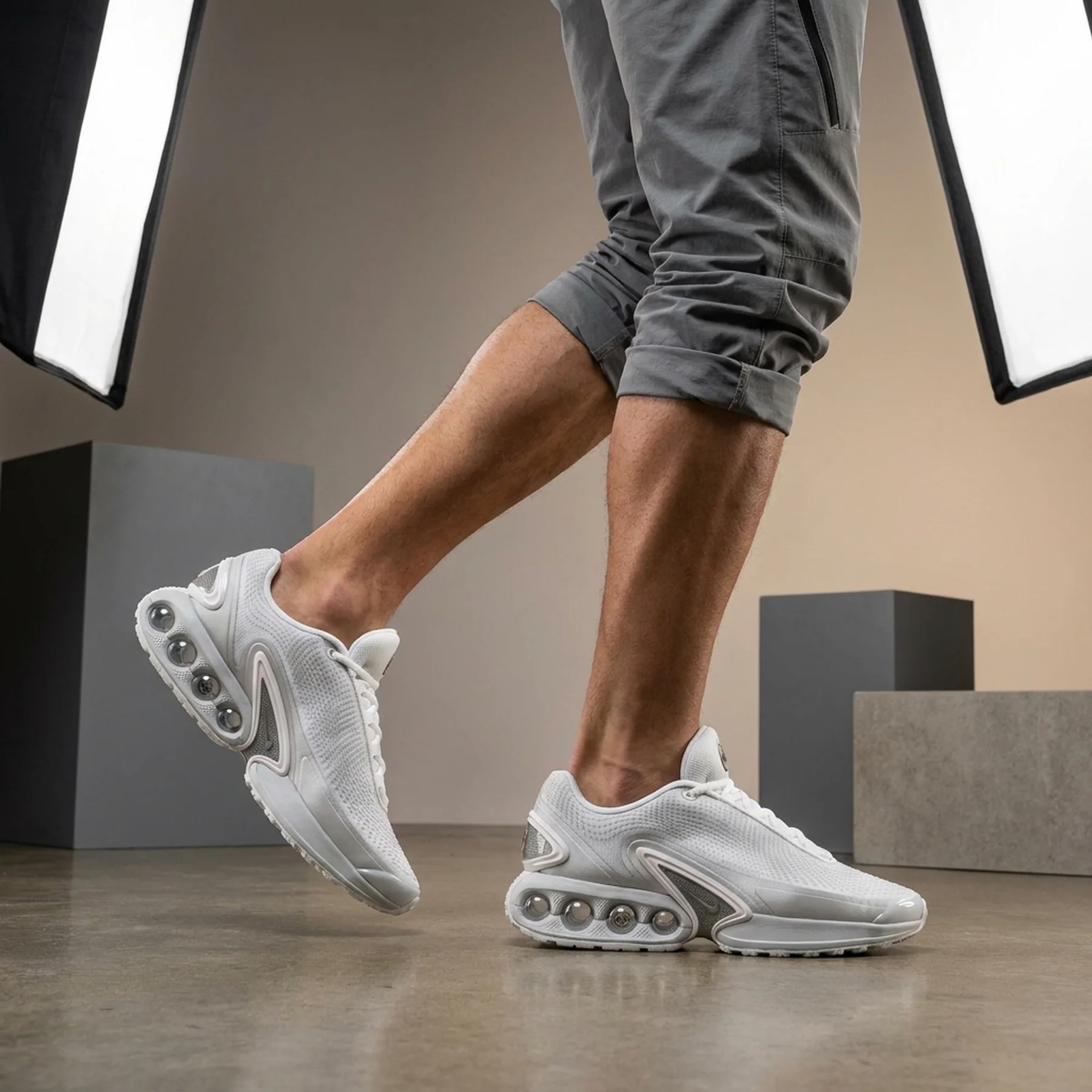 Кросівки чоловічі Nike Air Max Dn “White/Llic Silver” (FJ3145-100)