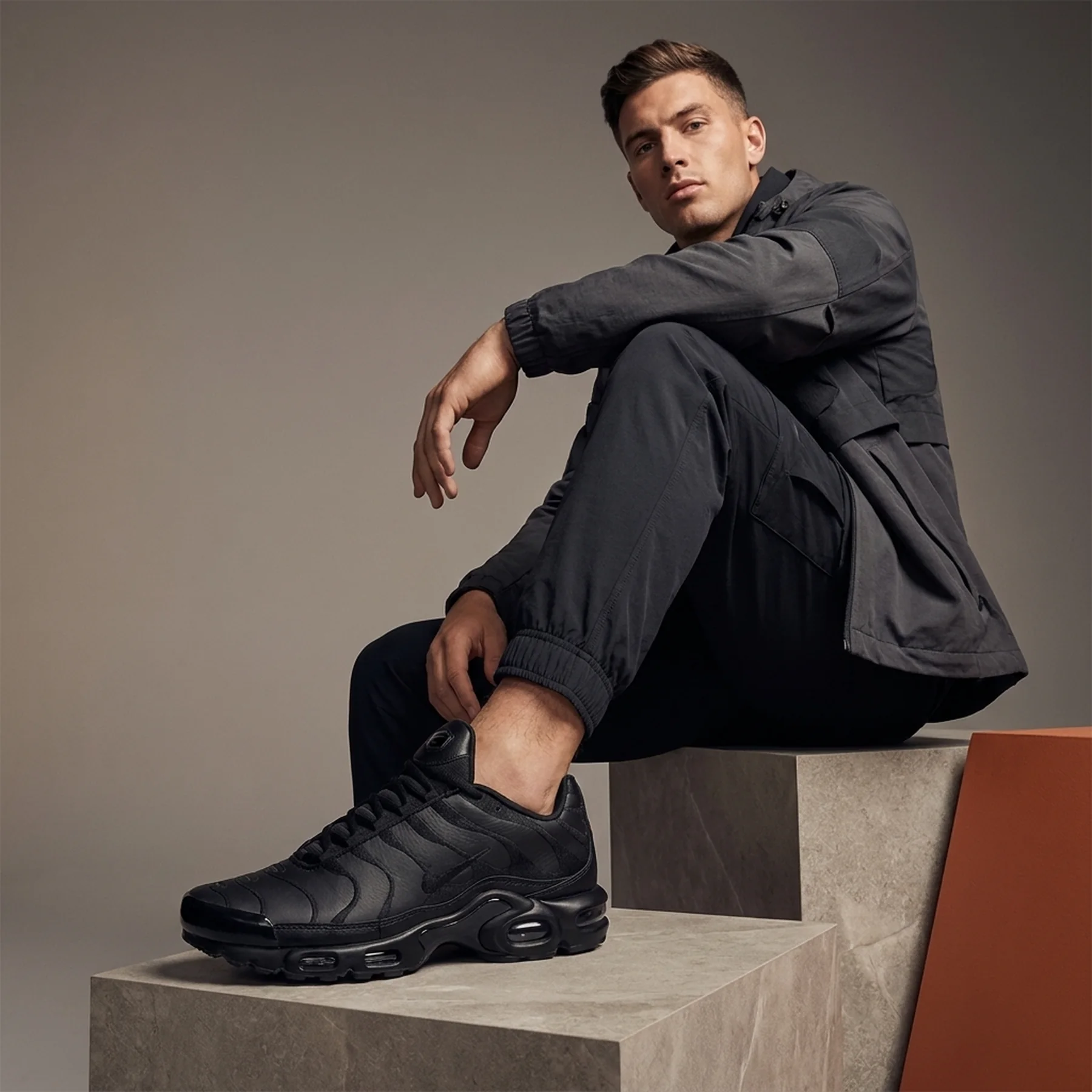 Кросівки чоловічі Nike Air Max Plus Tn 'Triple Black' (AJ2029-001)