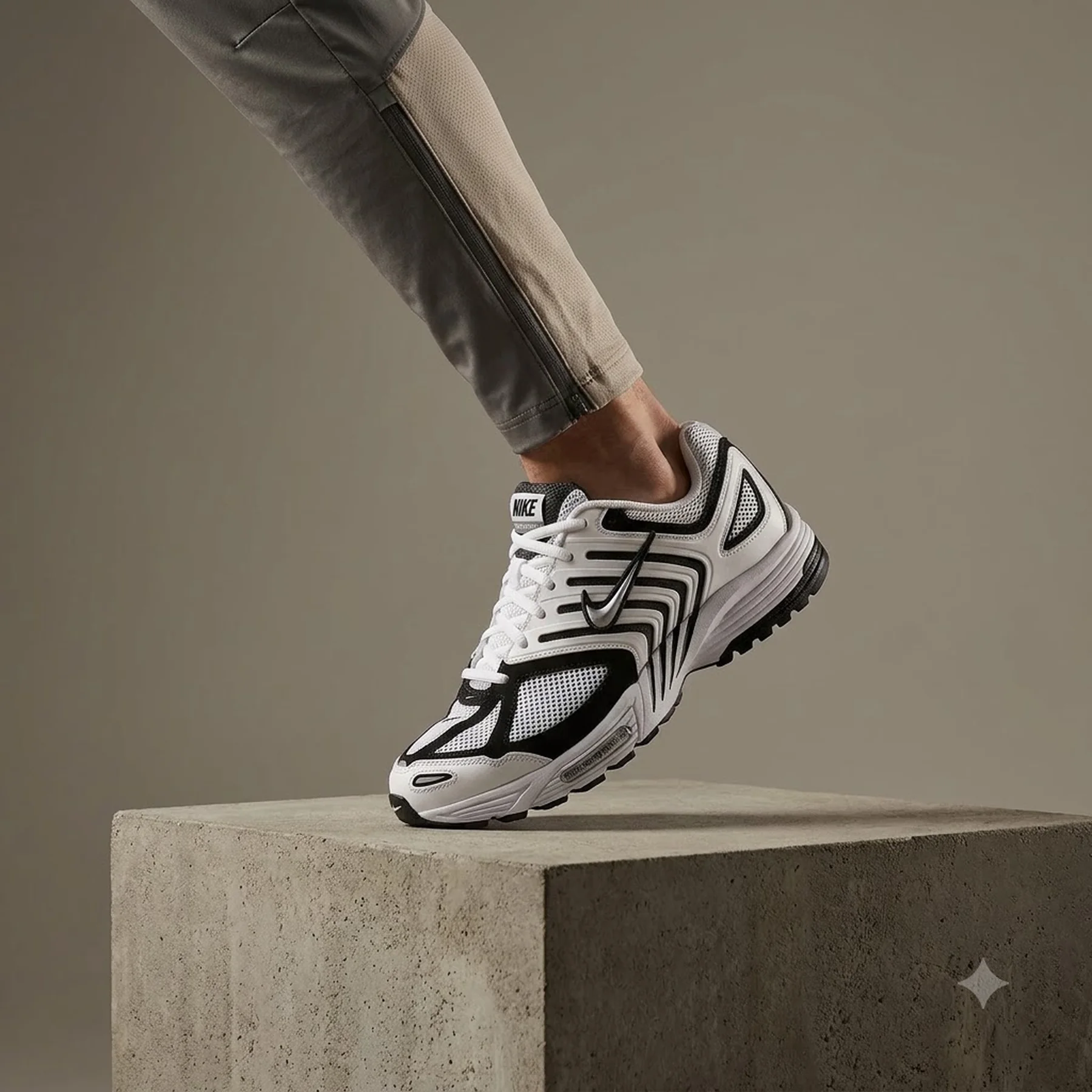 Кросівки чоловічі Nike Air Peg 2K5 White Black (FJ1909-100)
