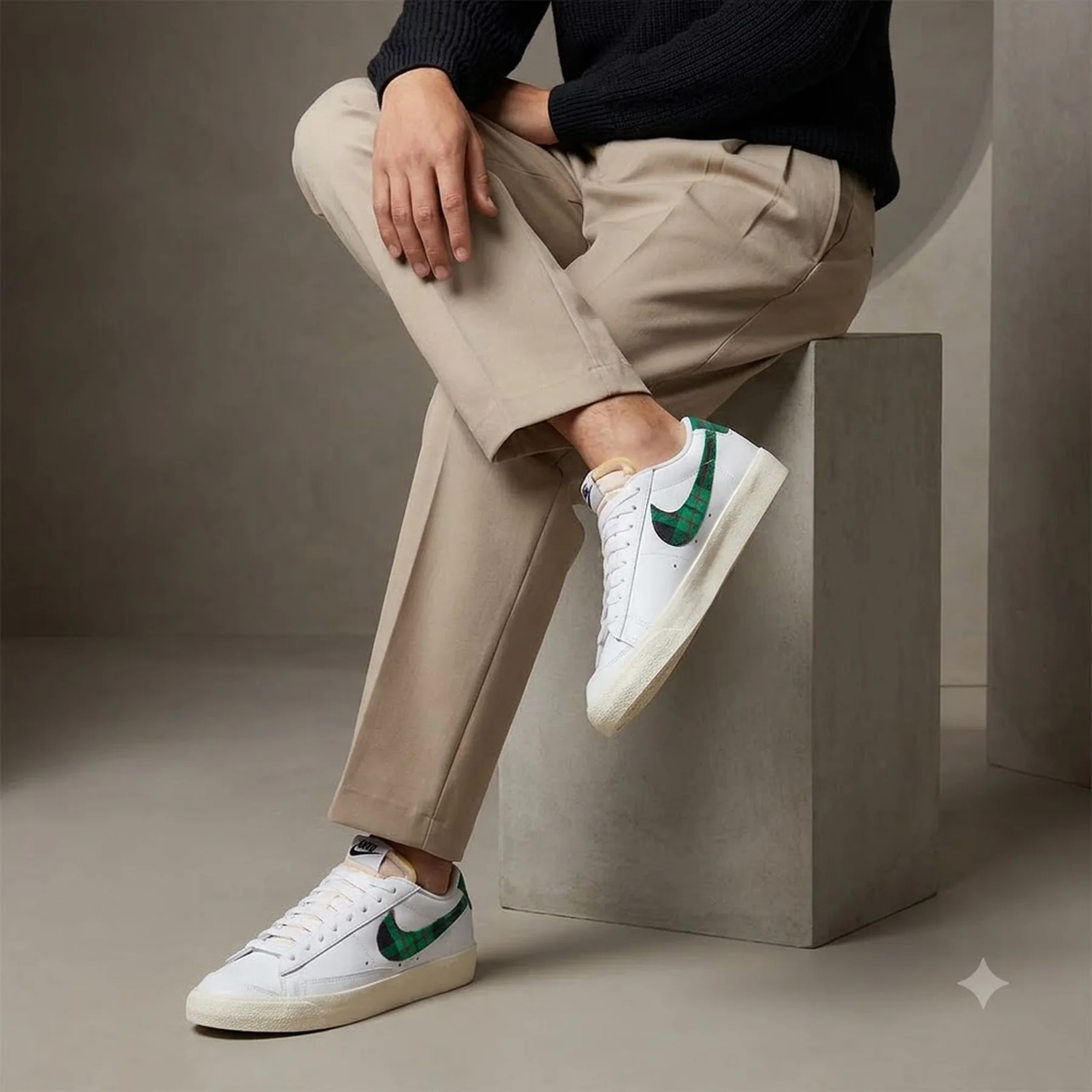 Кросівки чоловічі Nike Blazer Low 77 Prm (DV0801-100)