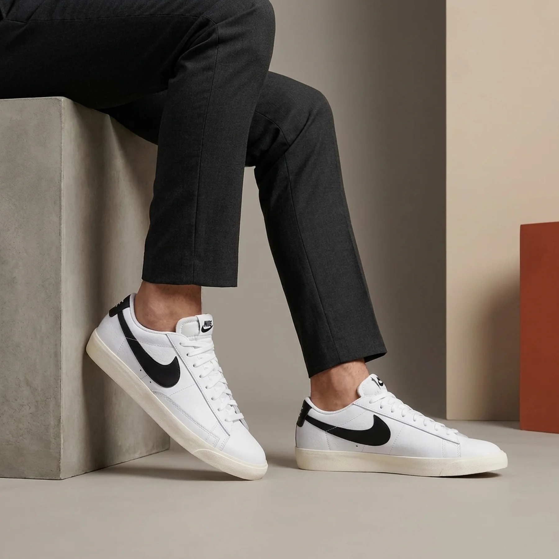 Кросівки чоловічі Nike Blazer Low Leather (CI6377-101)
