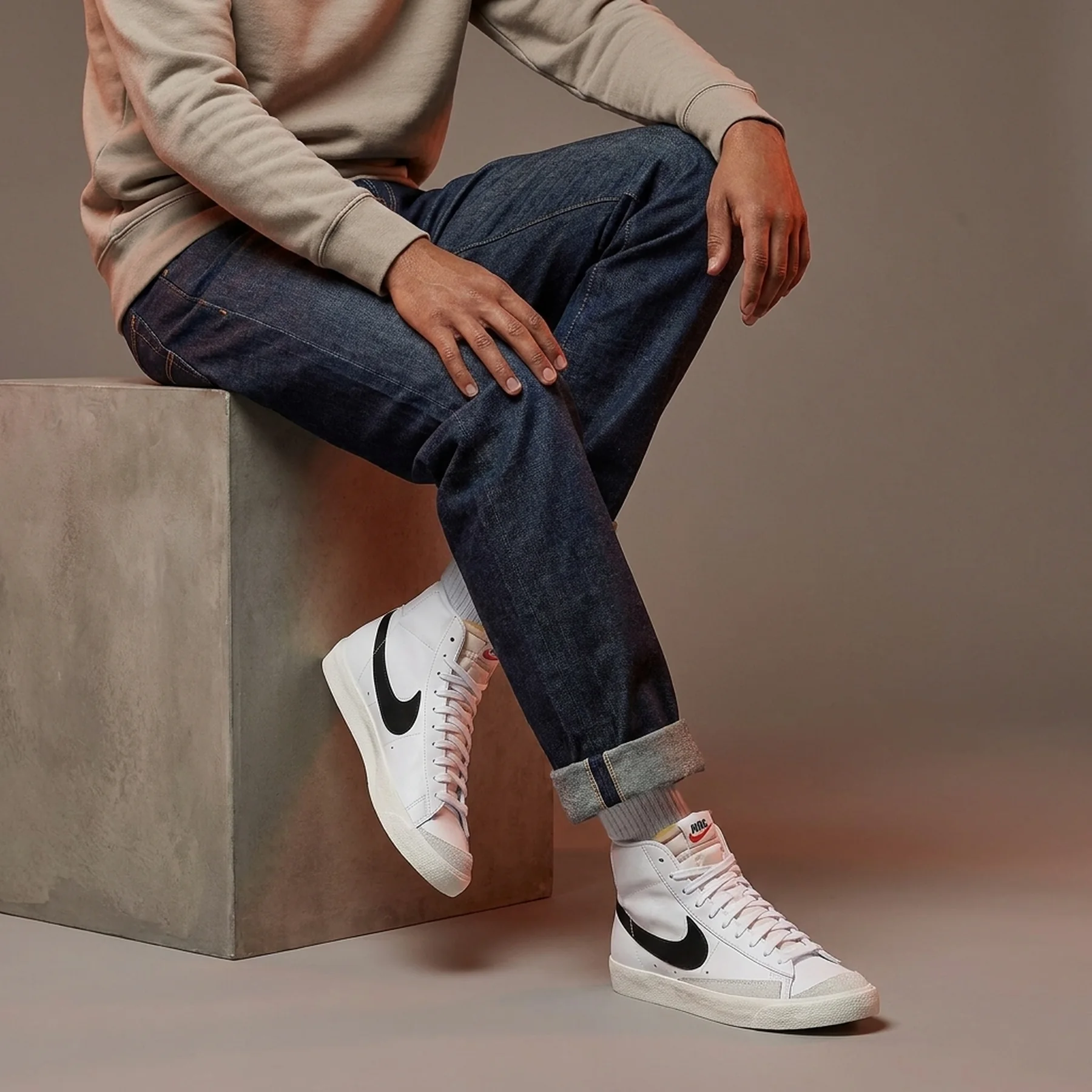 Кросівки чоловічі Nike Blazer Mid '77 Vintage (BQ6806-100)