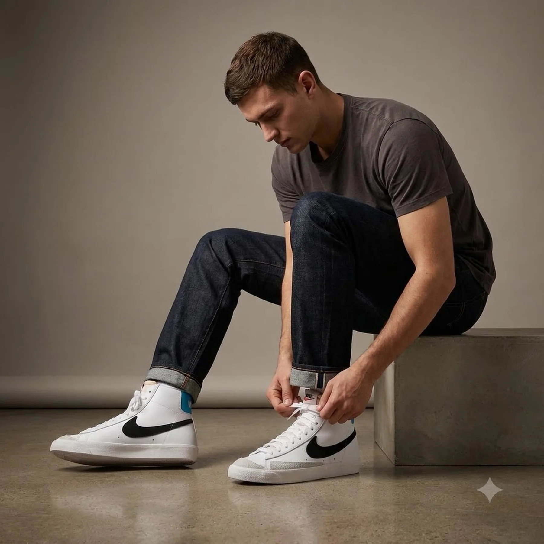 Кросівки чоловічі Nike Blazer Mid 77 Vntg (BQ6806-121)