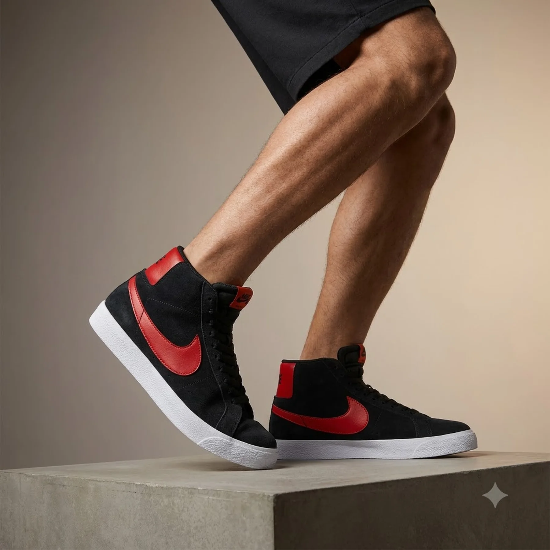 Кросівки унісекс Nike Sb Zoom Blazer Mid Black (FD0731-002)