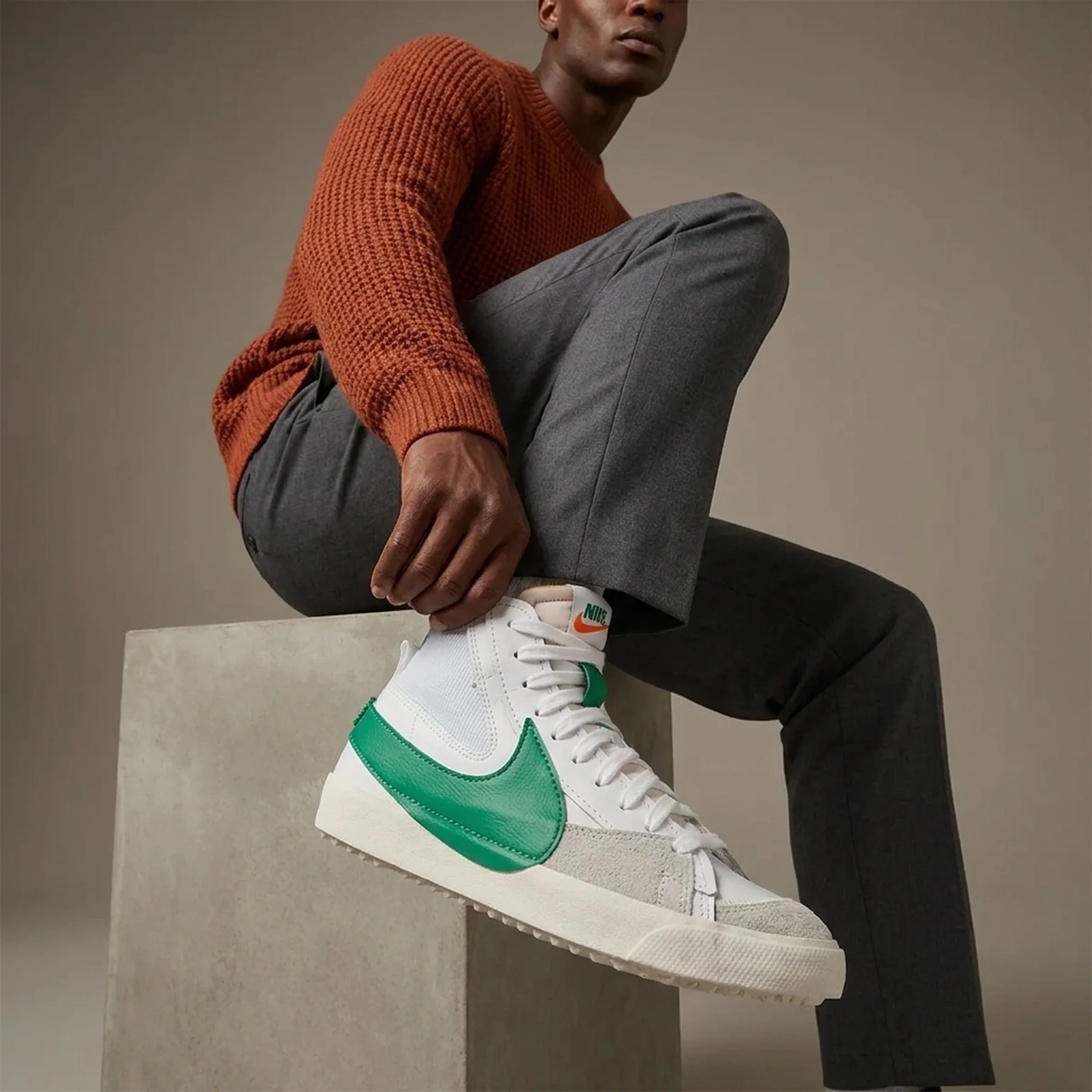 Кросівки чоловічі Nike Blazer Mid Jumbo (DR8595-100)