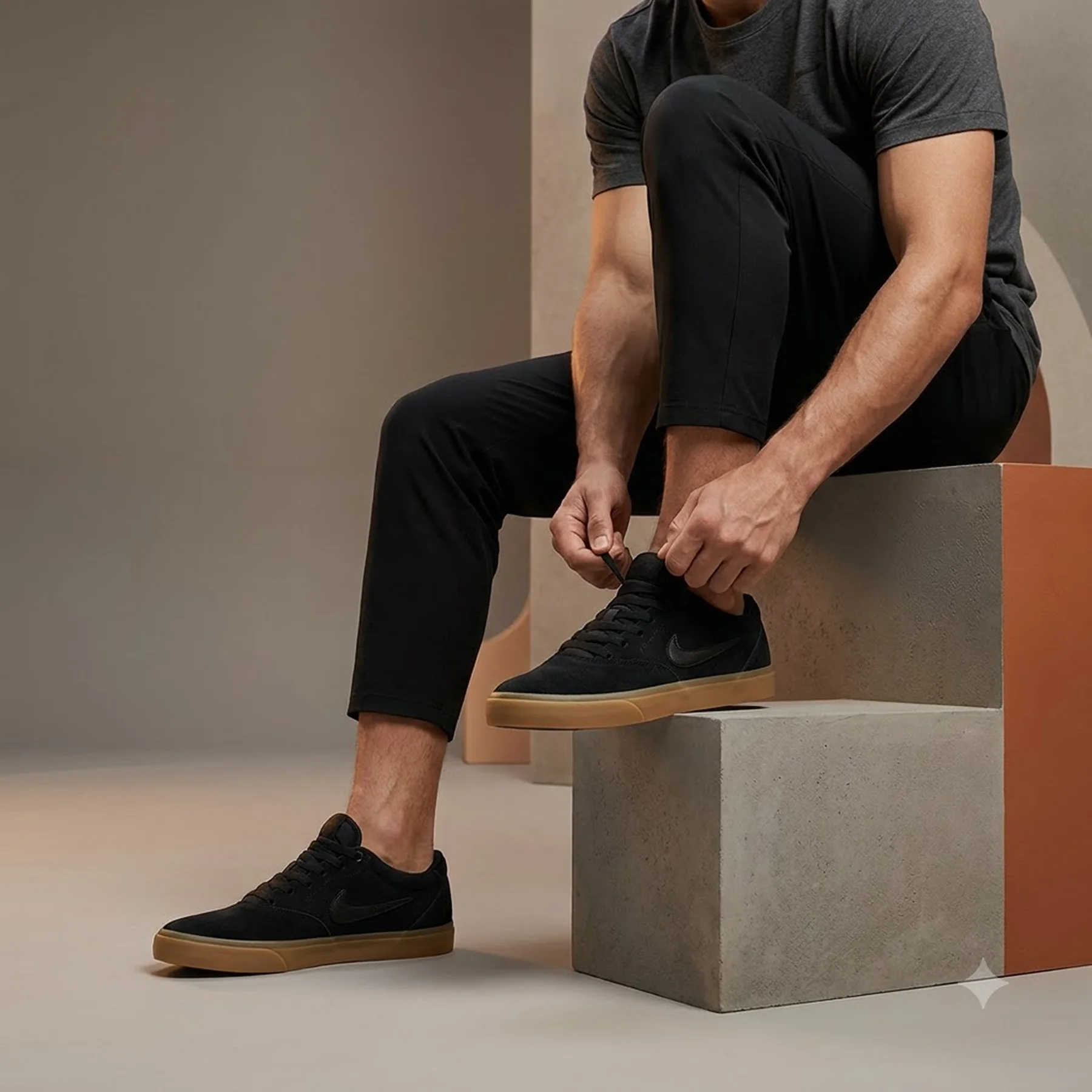 Кросівки чоловічі Nike Charge Suede (IB2750-003)