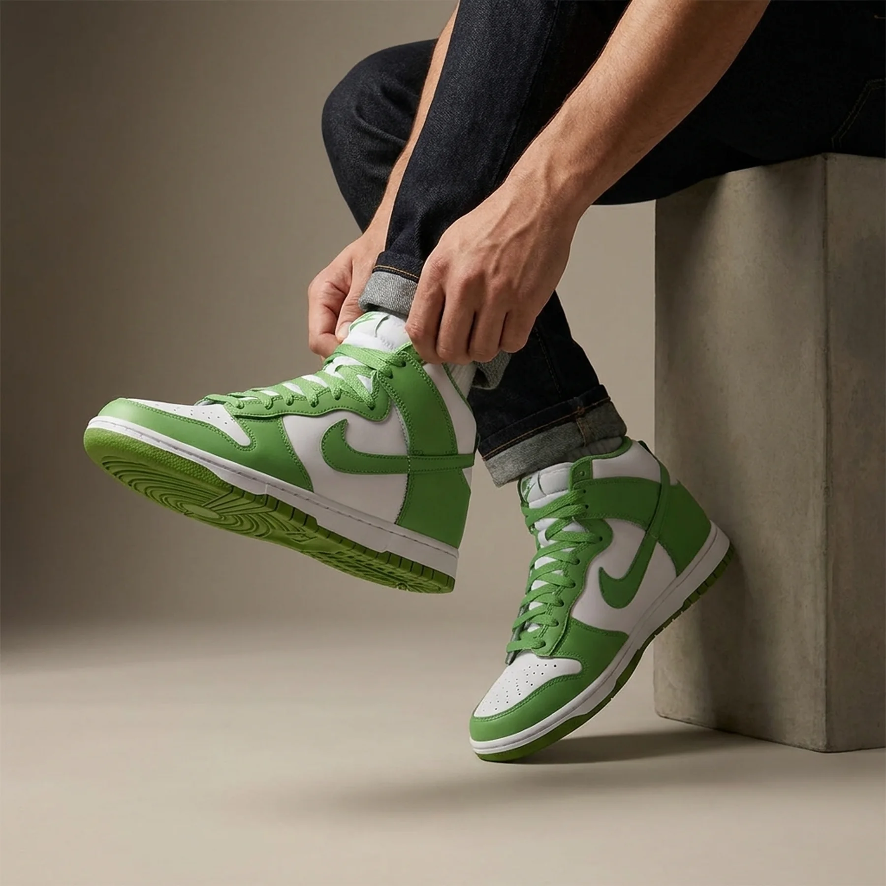 Кросівки чоловічі Nike Dunk Hi Retro Bttys (DV0829-101)