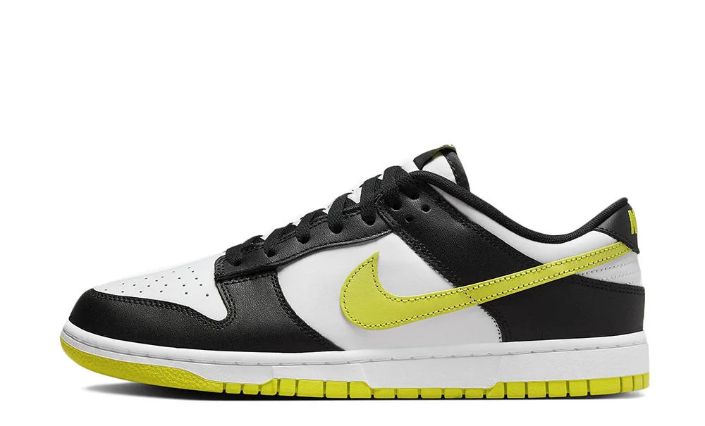 Кросівки чоловічі Nike Dunk Low "Black/Bright Cactus" (DV0833-110)