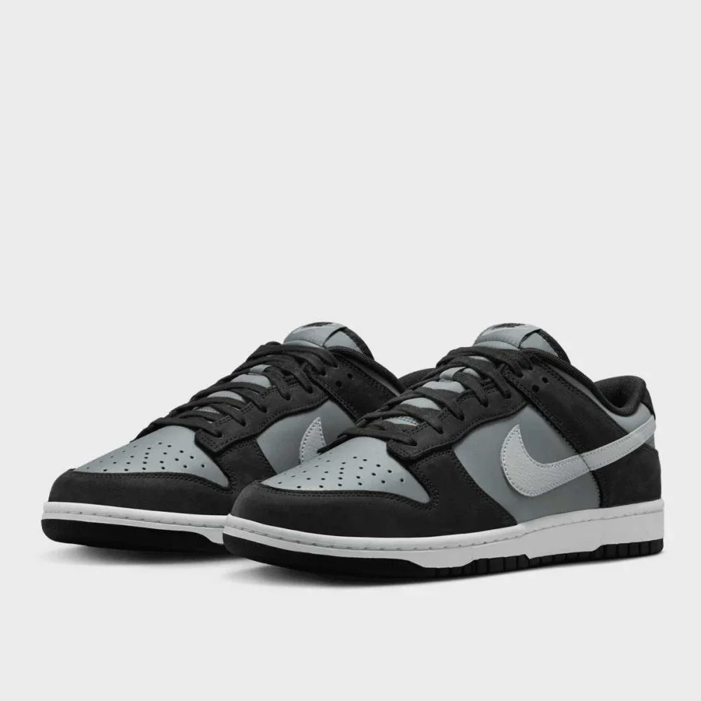 Кросівки чоловічі Nike Dunk Low Grey/Black (IB3079-001)