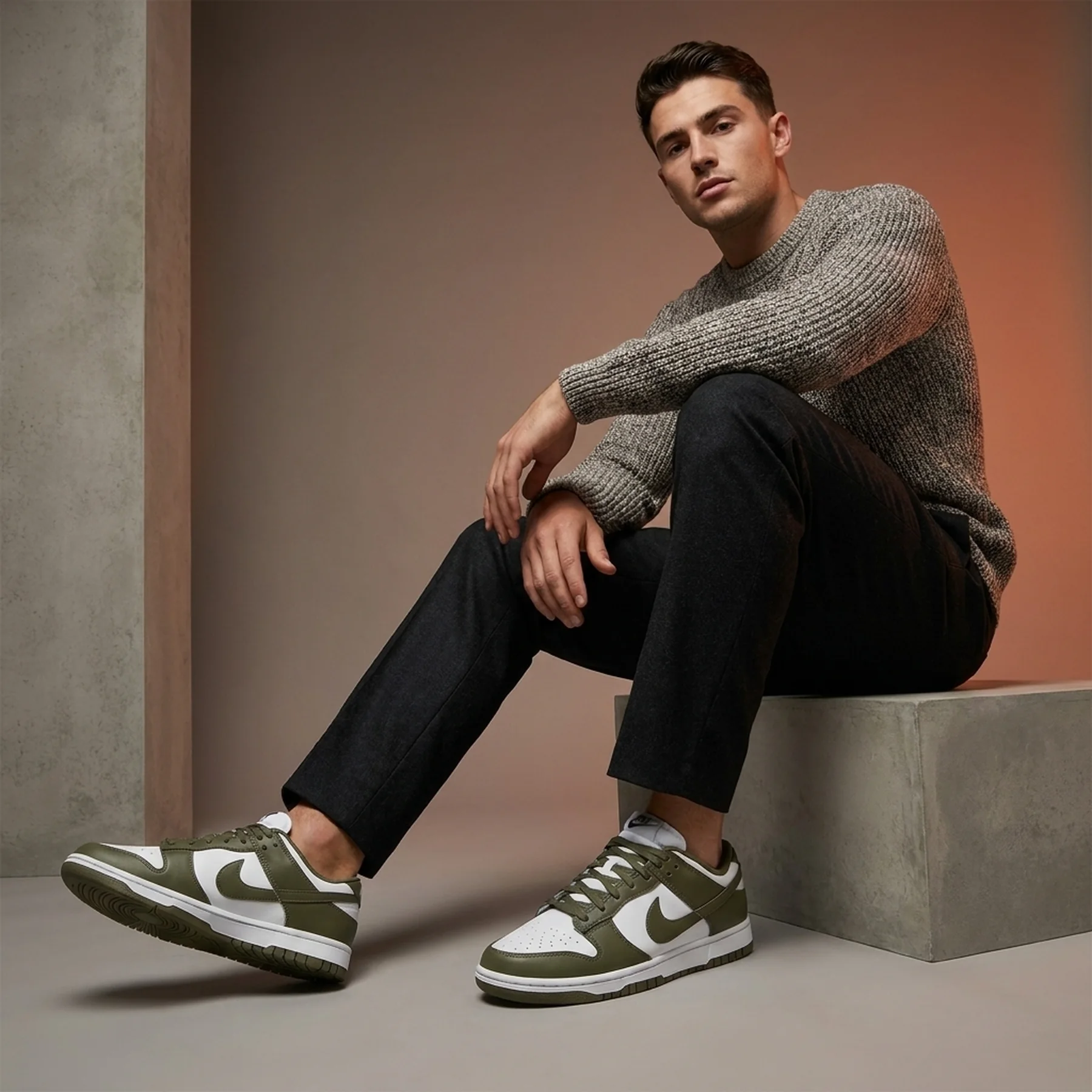 Кросівки чоловічі Nike Dunk Low Medium (DD1503-120)
