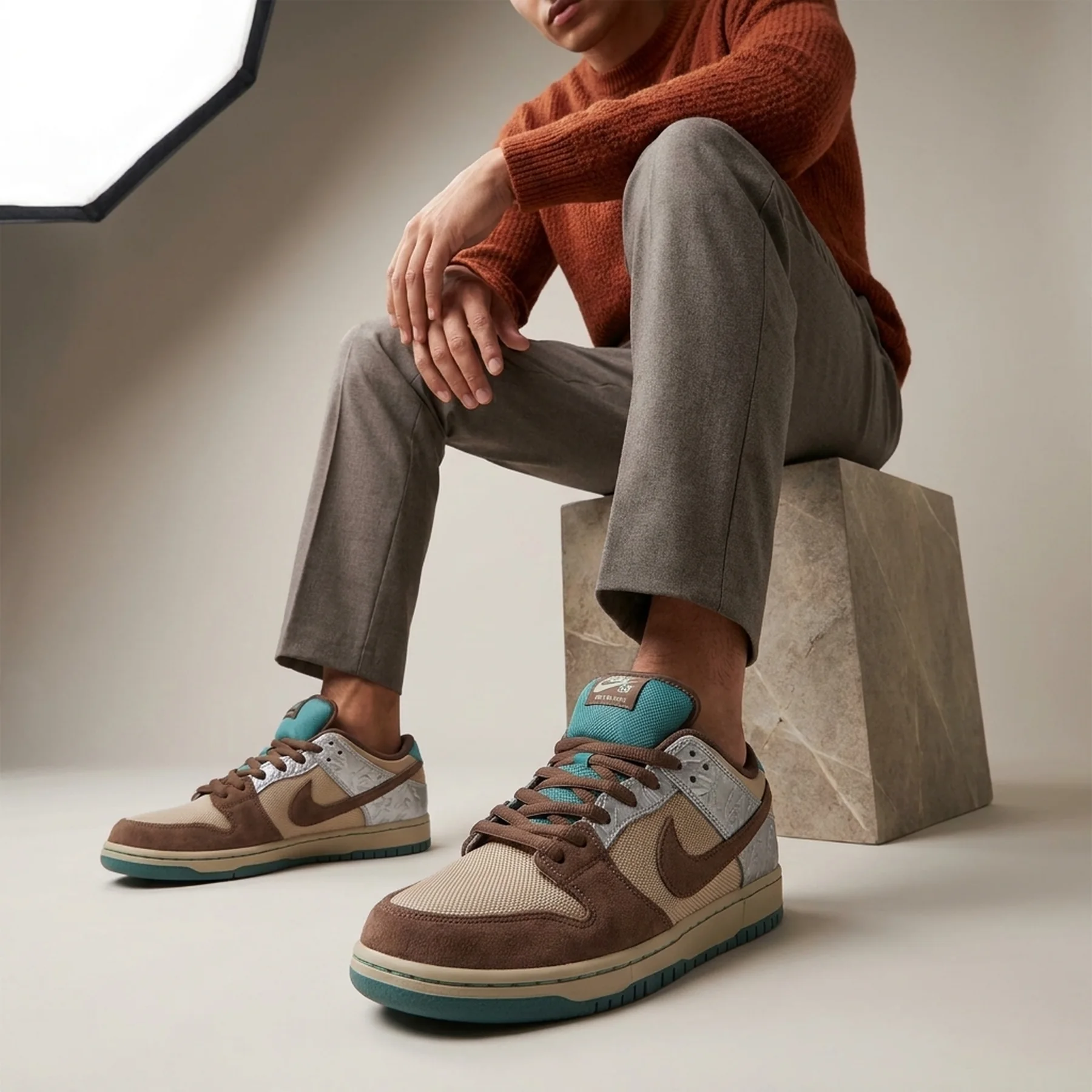 Кросівки чоловічі Nike Dunk Low Pro Sb Big Money (FZ3129-200)