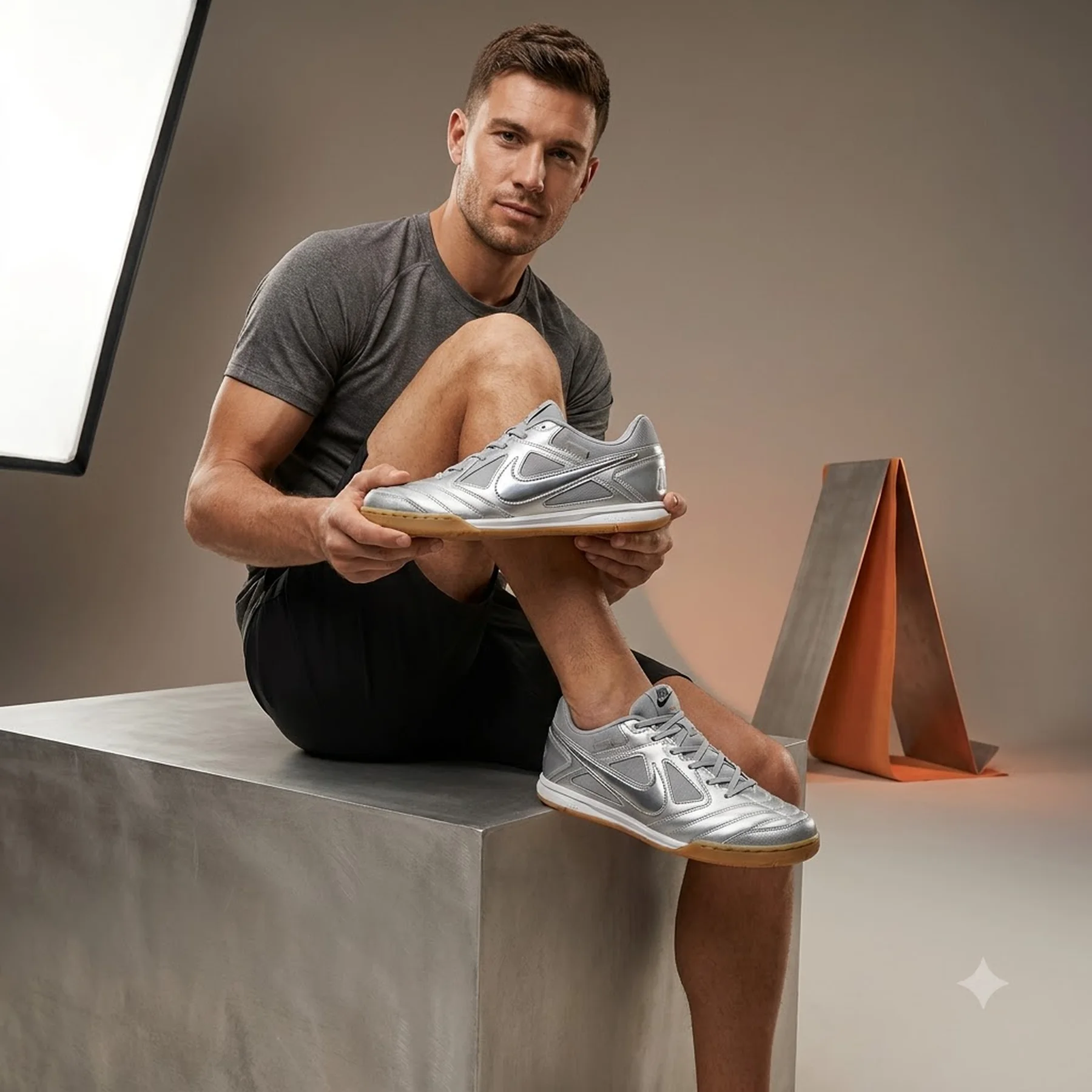 Кросівки чоловічі Nike Gato Lv8 Metallic (IB3566-001)