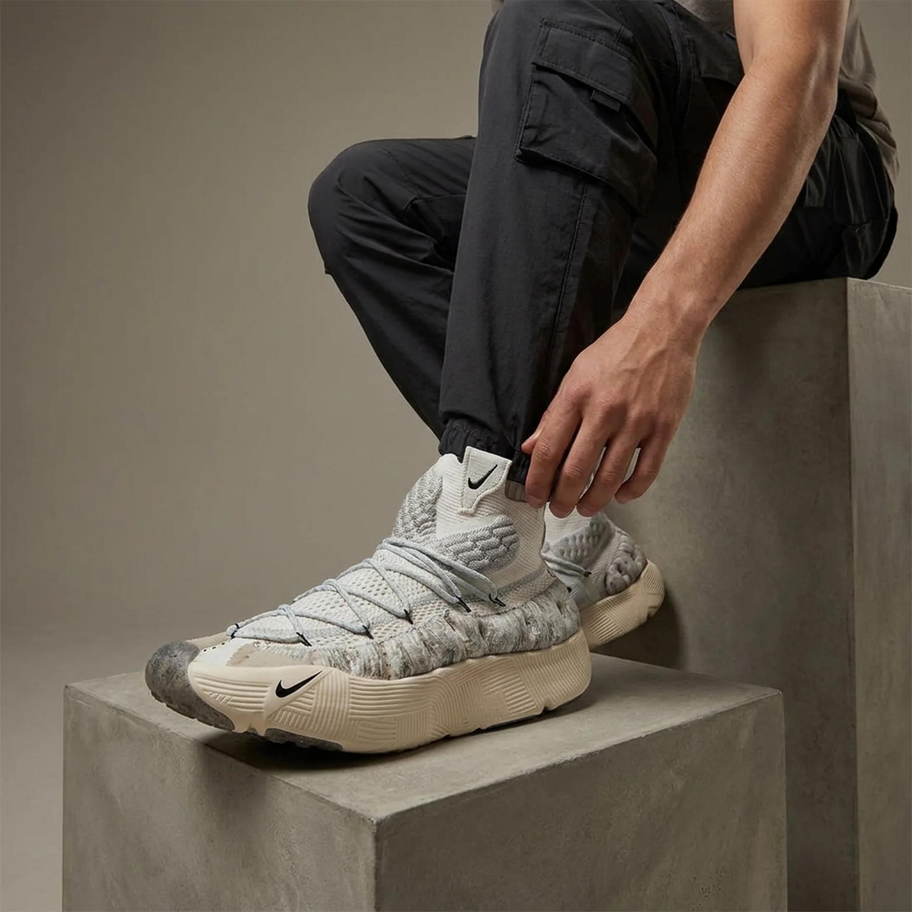 Кросівки чоловічі Nike Ispa Sense Phantom And Black (CW3203-001)