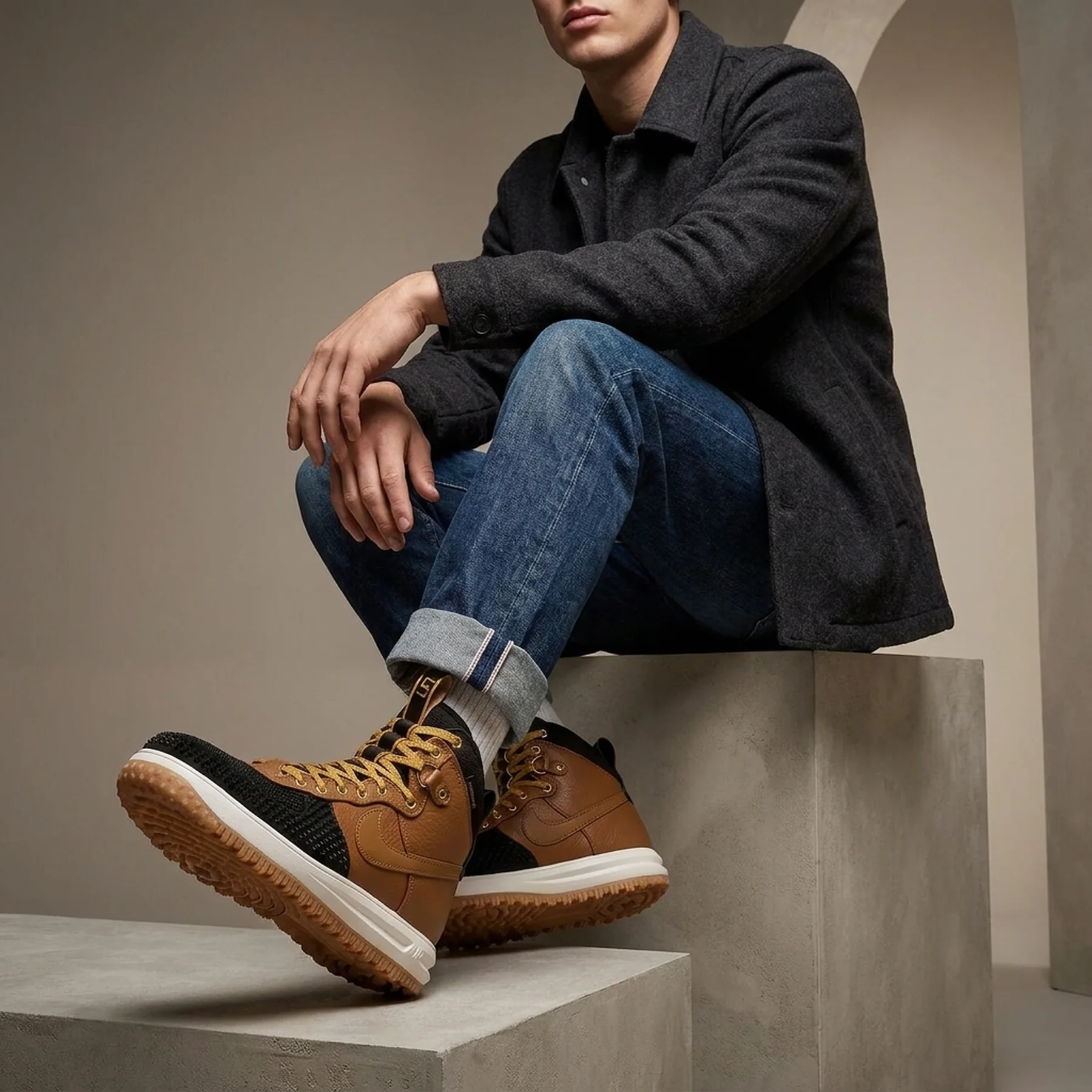 Кросівки чоловічі Nike Lunar Force 1 (805899-202)