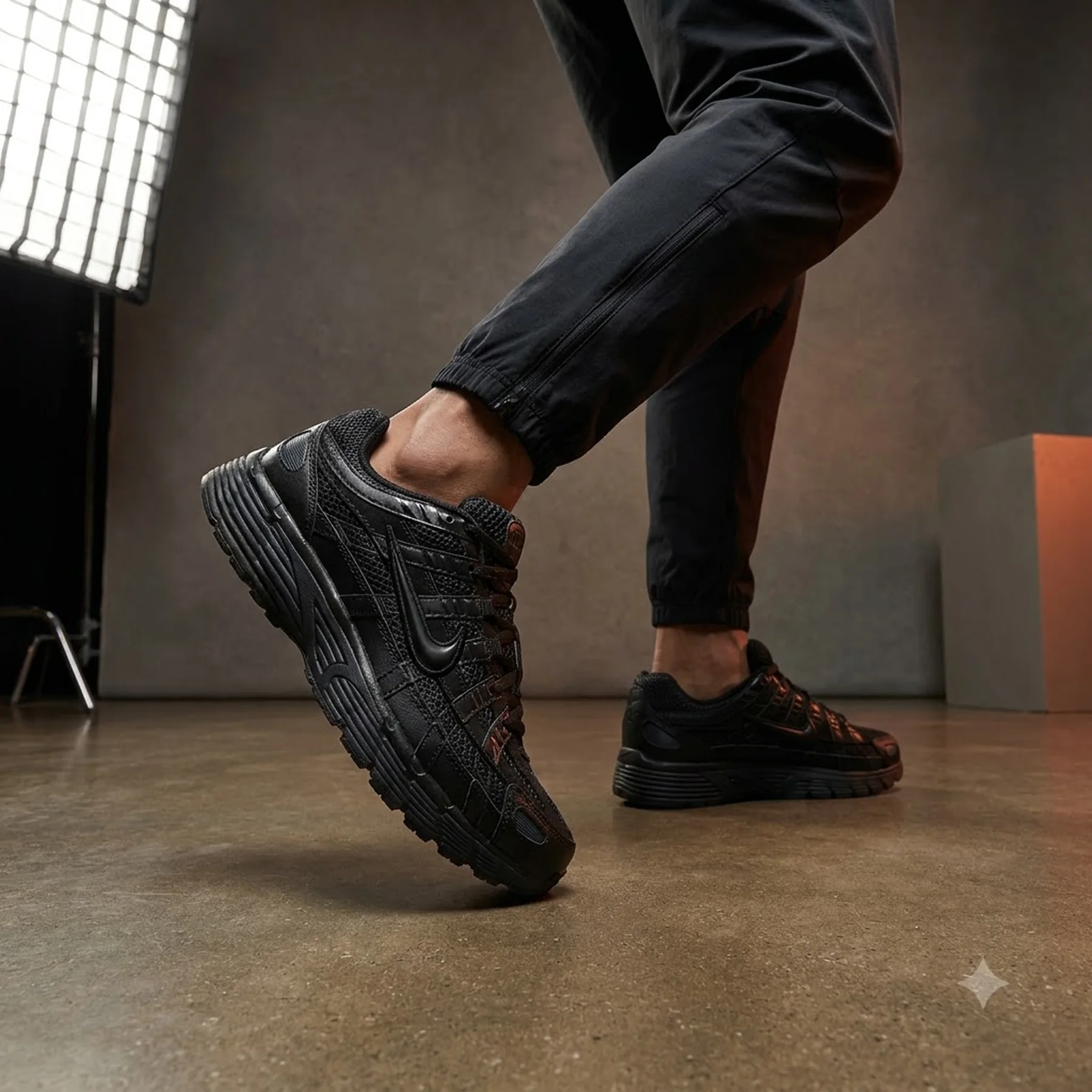 Кросівки чоловічі Nike P-6000 Prm Triple Black (FQ8732-010)