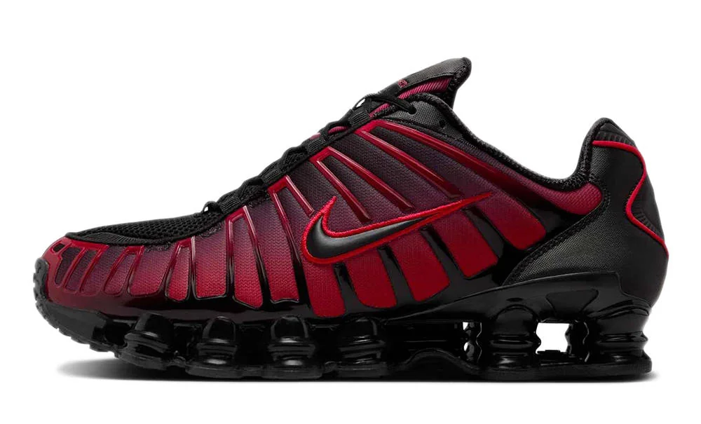 Кросівки чоловічі Nike Shox TL 'Black University Red Gradient' (IF6202-001)