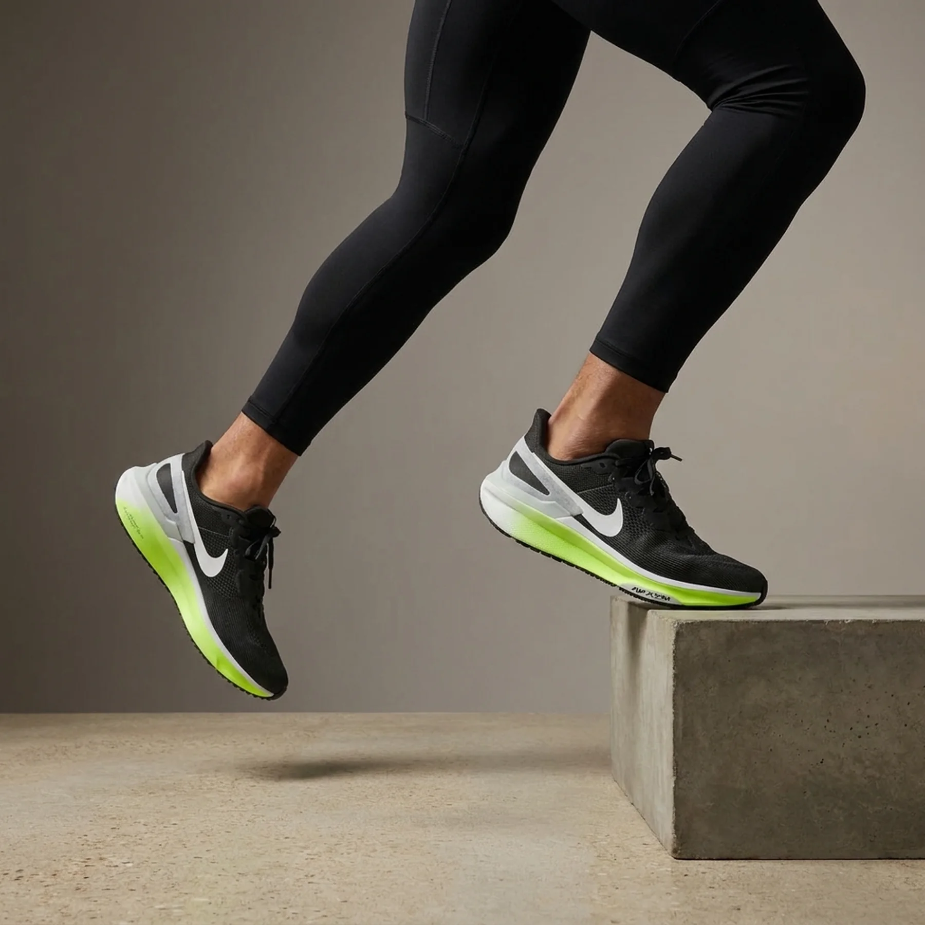 Кросівки чоловічі Nike Structure 25 Black & Green (DJ7883-005)