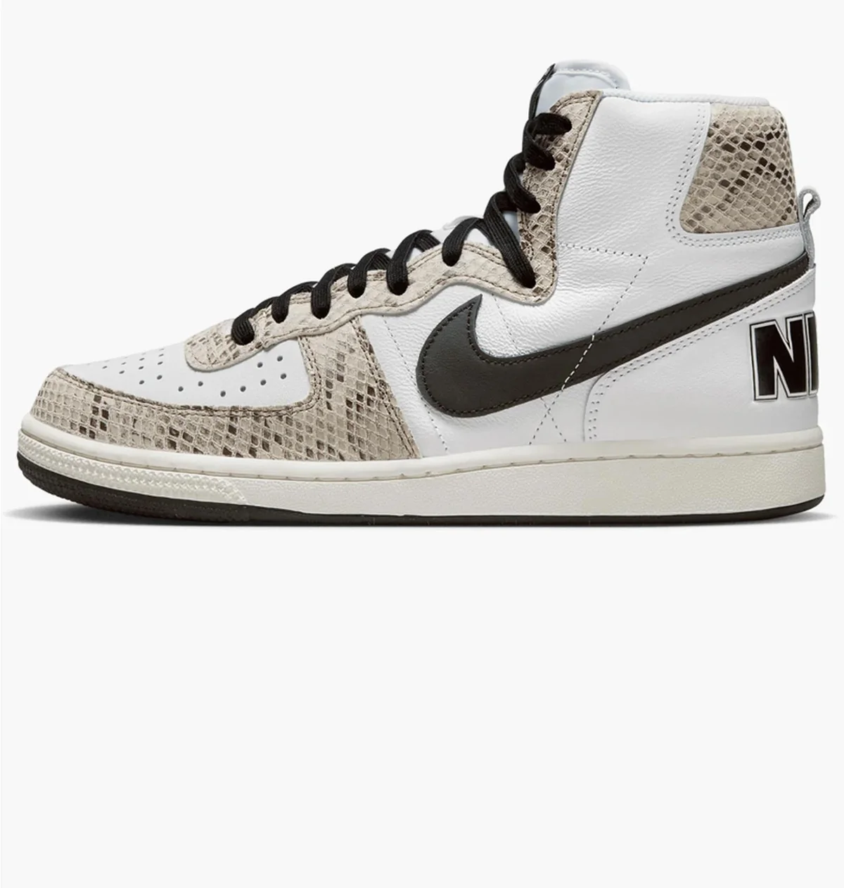 Кросівки чоловічі Nike Terminator High Og Cocoa Snake White (FB1318-100)