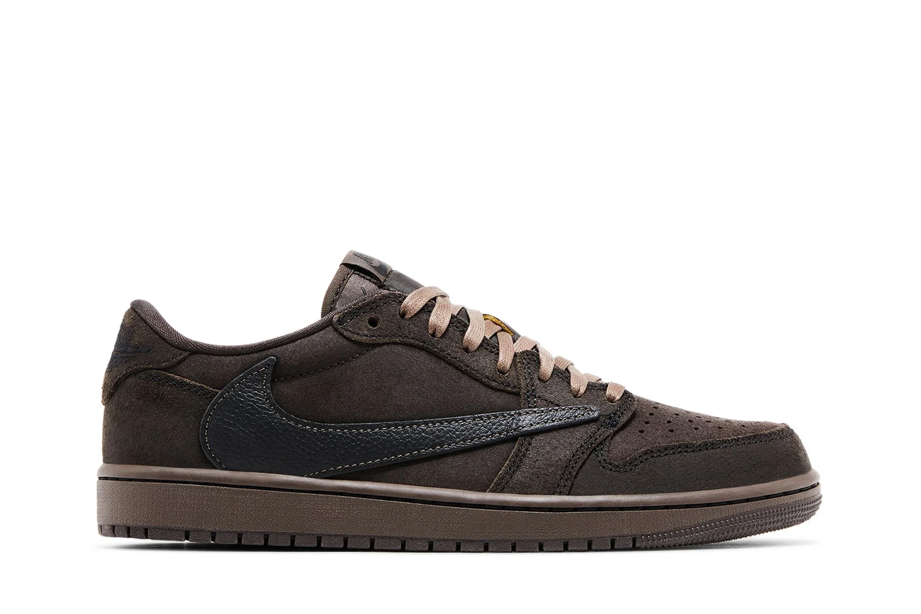 Кросівки чоловічі Nike Travis Scott x Air Jordan 1 Retro Low OG SP 'Velvet Brown'