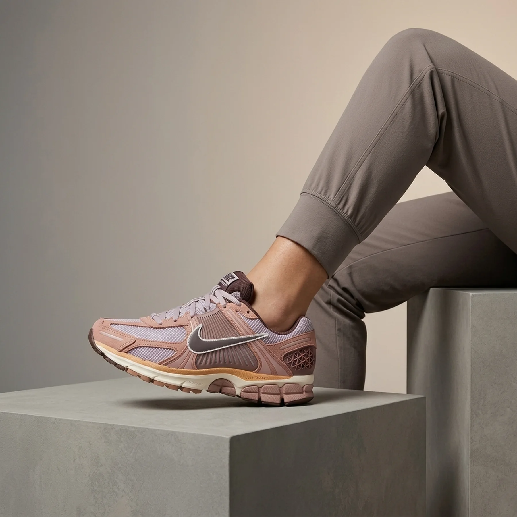 Кросівки чоловічі Nike Zoom Vomero 5 "Dusted Clay / Earth / Platinum Violet" (HF1553-200)