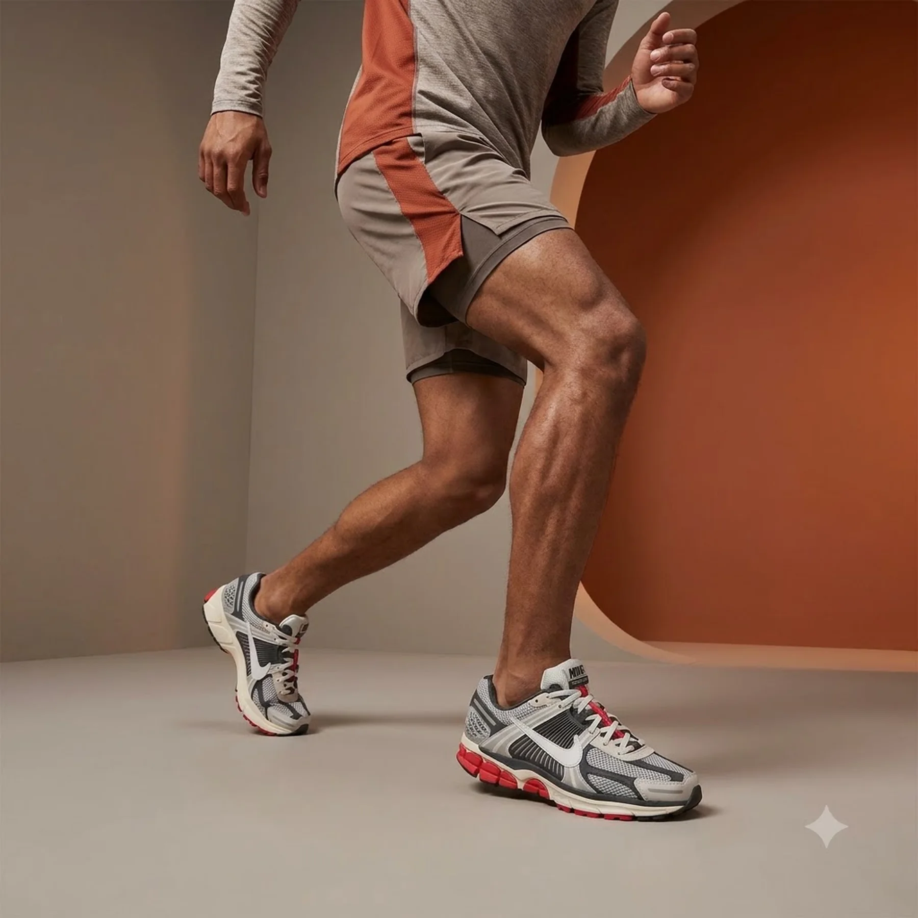 Кросівки чоловічі Nike Zoom Vomero 5 Grey/Red (FJ4151-005)