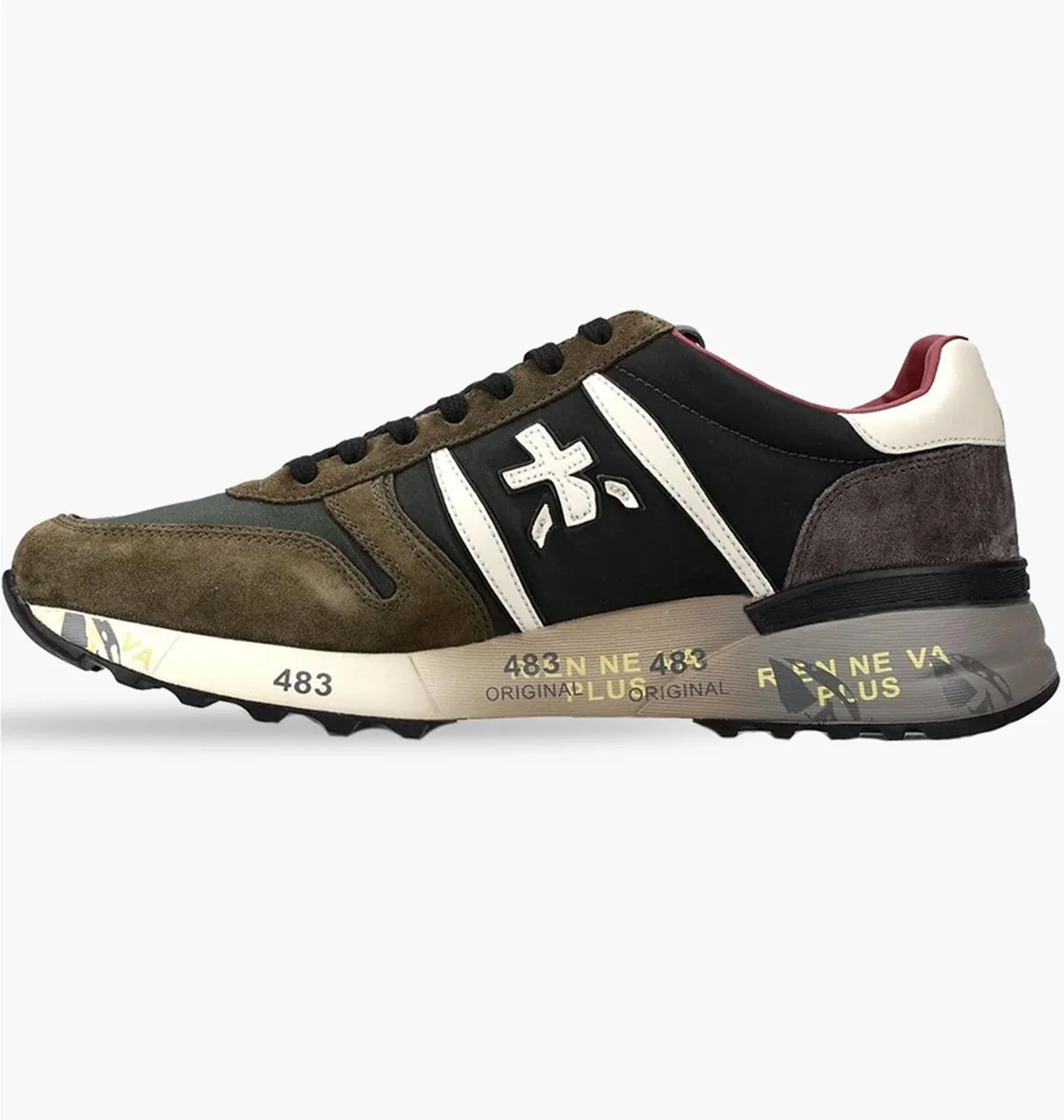 Кросівки чоловічі Premiata Lander 6905 Olive (LANDER-6905)