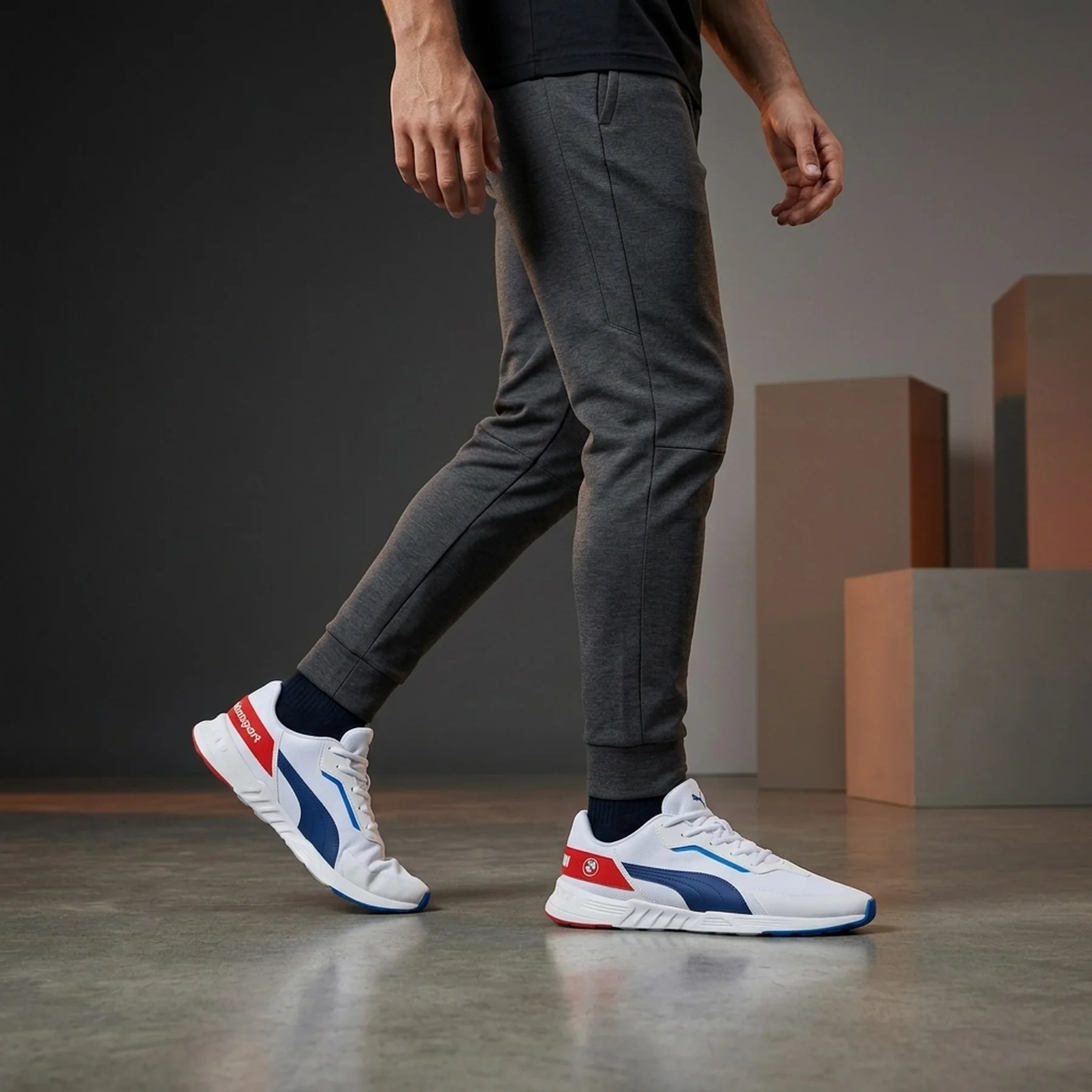 Кросівки чоловічі Puma Bmw Mms Tiburion Logo White (307502-02)