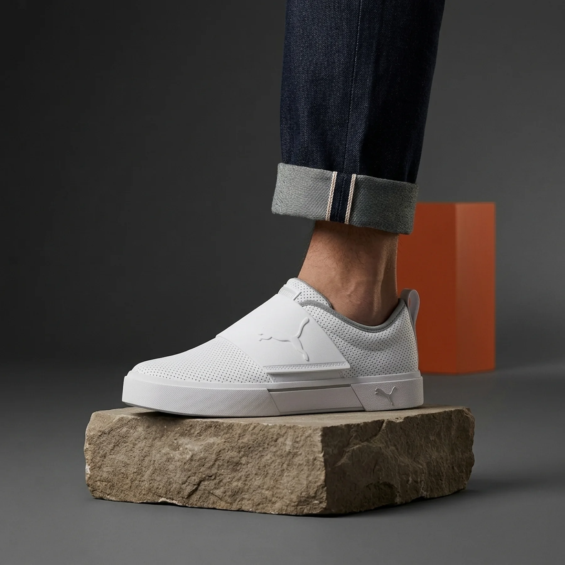 Кросівки чоловічі Puma El Rey Ii Logomania Slip-On Sneakers (384369-03)