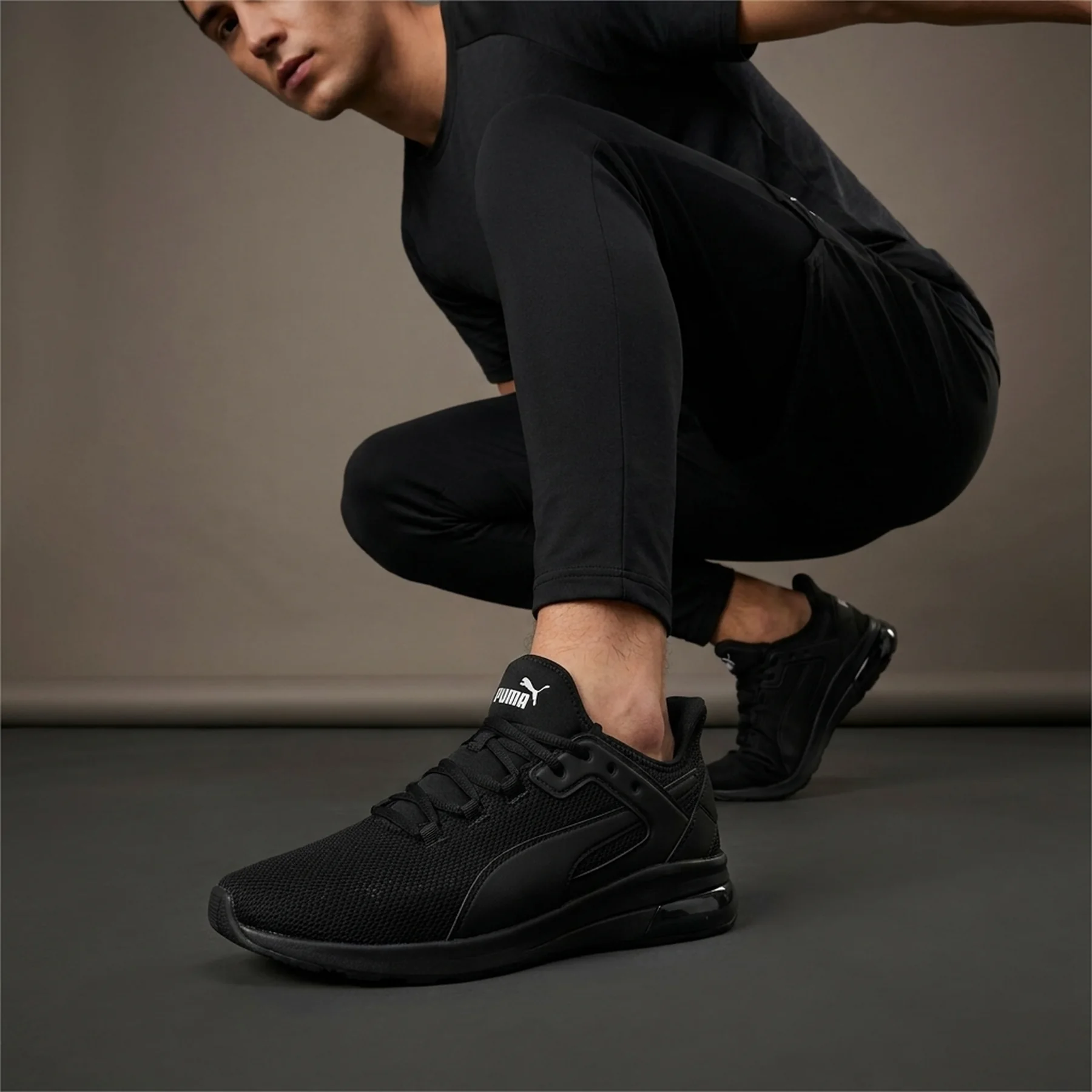 Кросівки чоловічі Puma Electron Street 'Triple Black' (367309-01)