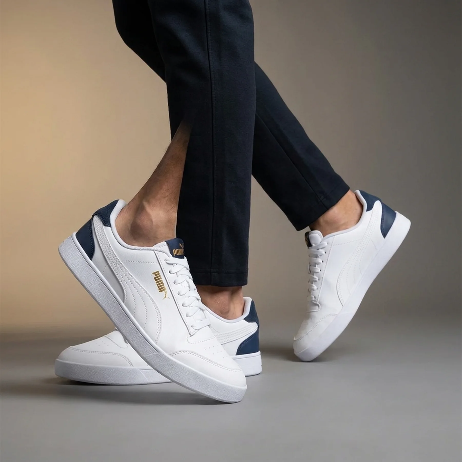 Кросівки чоловічі Puma Shuffle White- White-Peaco (30966805)