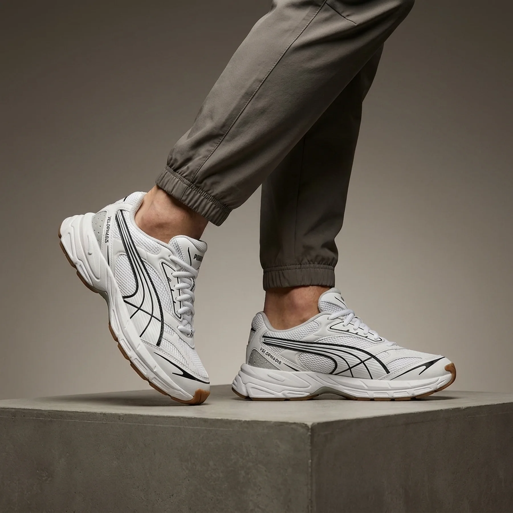 Кросівки чоловічі Puma Velophasis 'Technisch - White Gum'