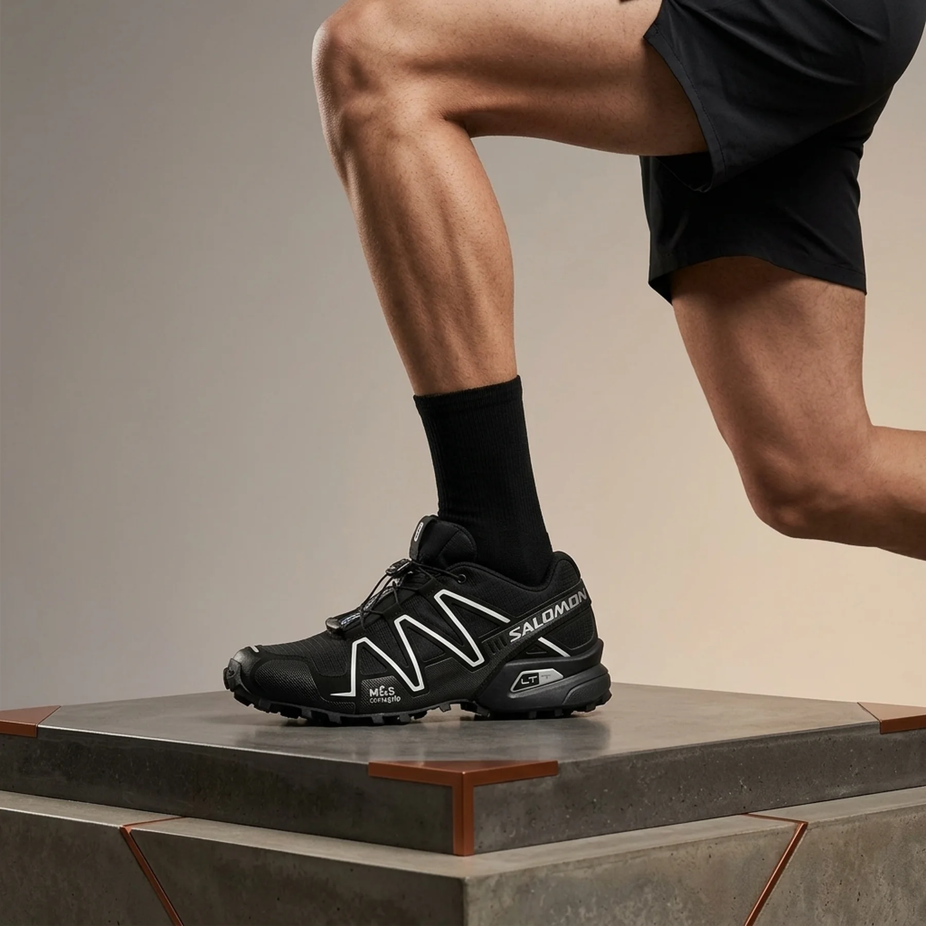 Кросівки чоловічі Salomon Speedcross 3 Black (L47588000)