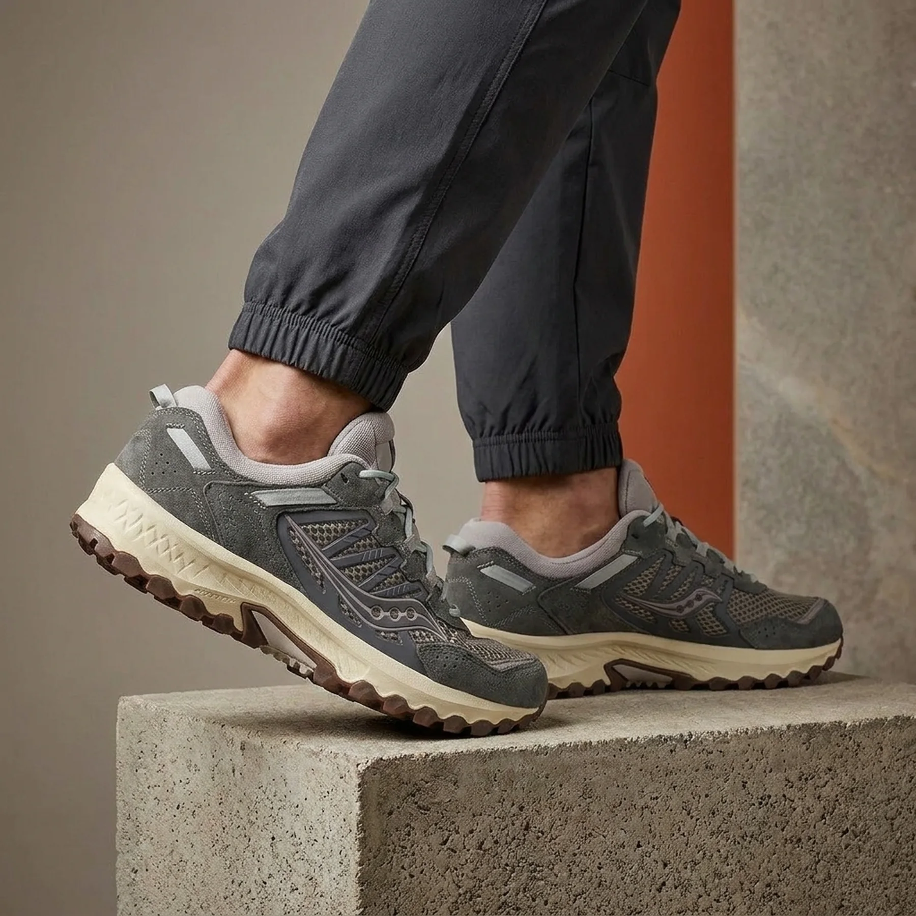 Кросівки чоловічі Saucony Grid Peak 'Designed in Venice Pack - Grey Carbon'