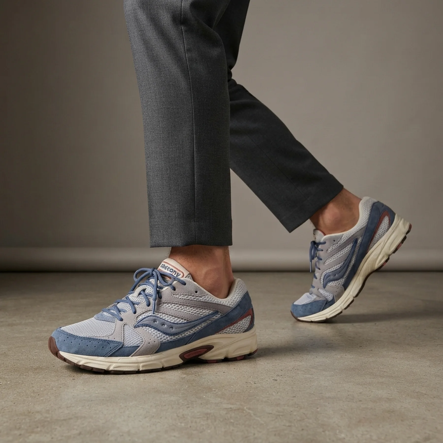 Кросівки чоловічі Saucony Grid Ride Millennium 'Designed in Venice Pack - Dark Grey Navy'
