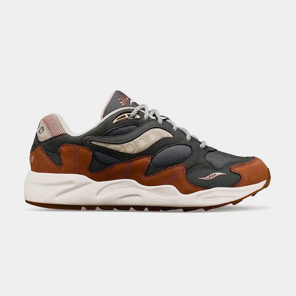 Кросівки чоловічі Saucony Grid Shadow 2 "Grey/Brown"