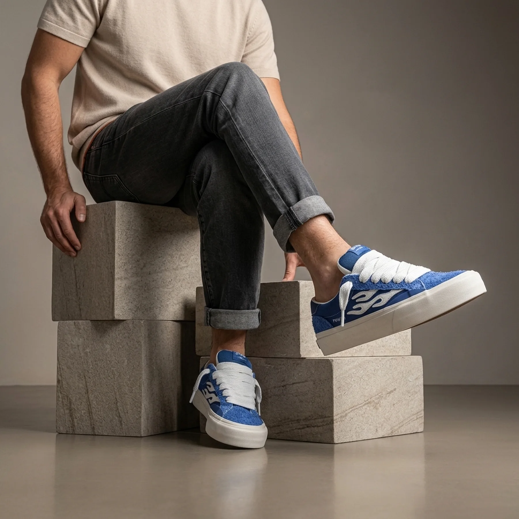 Кросівки чоловічі Straye Logan Puff Blue